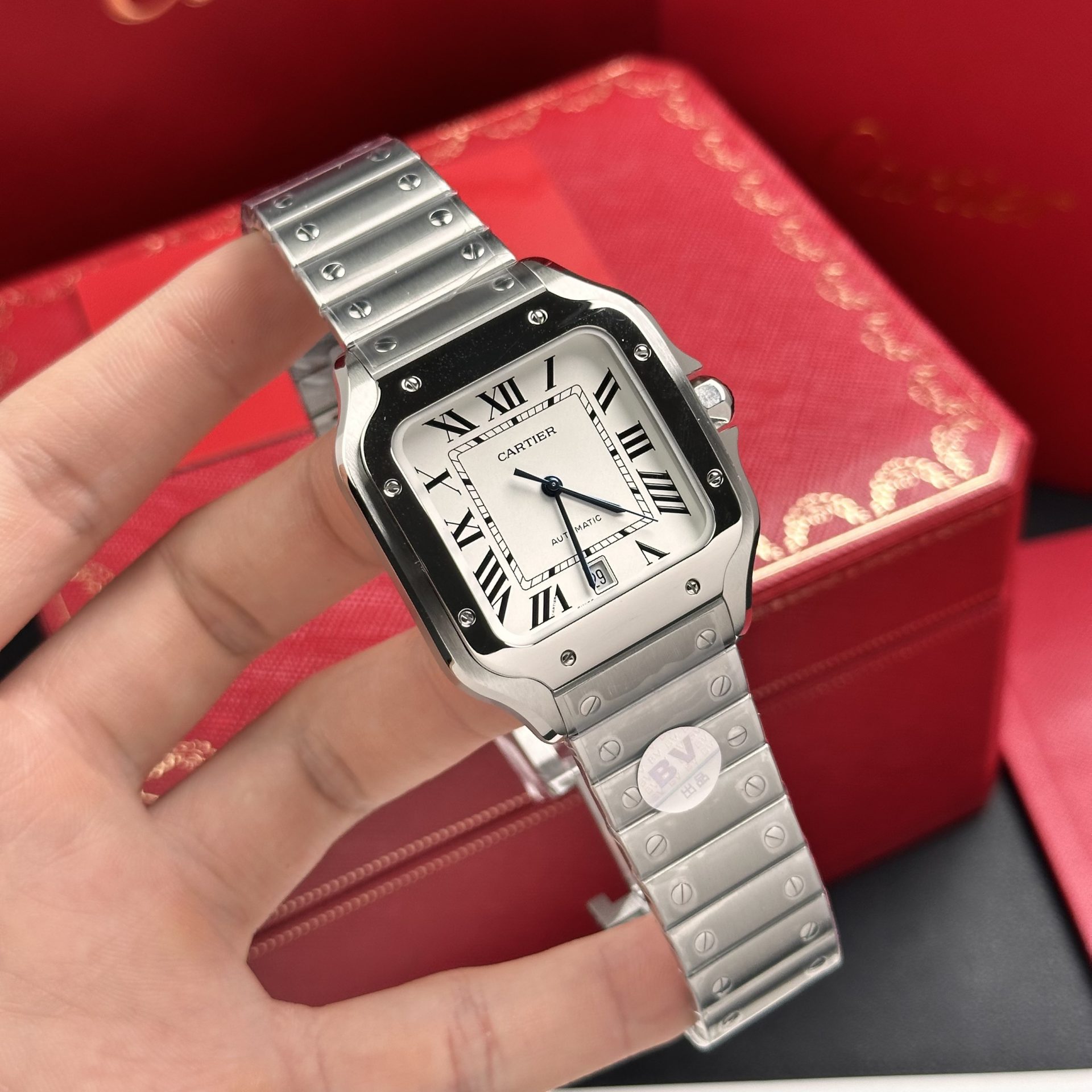 Cartier Replica 1:1 Watch Santos de Cartier WSSA0018 BV Factory 39.8mm - Top club