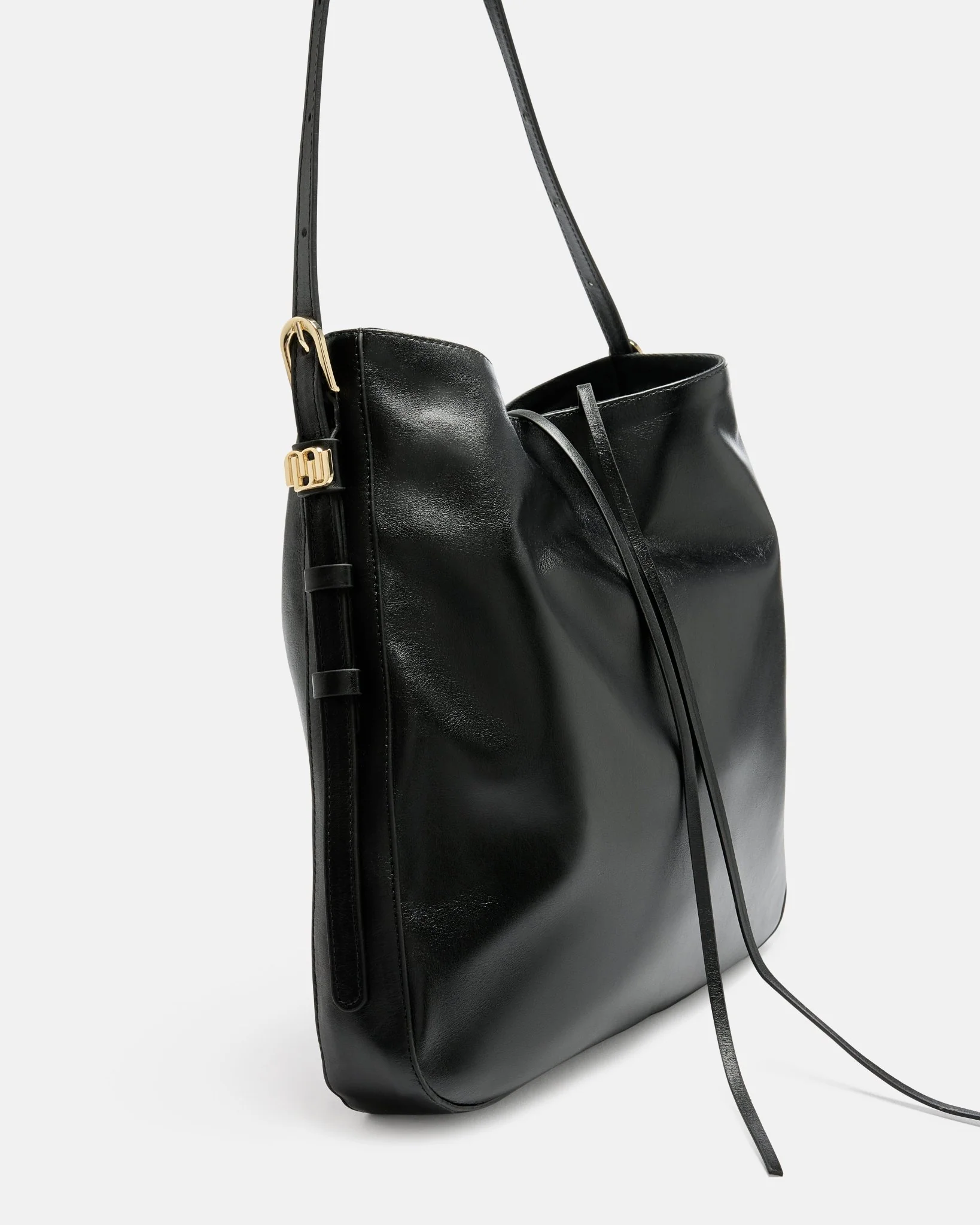 SAC ADELE - En cuir noir