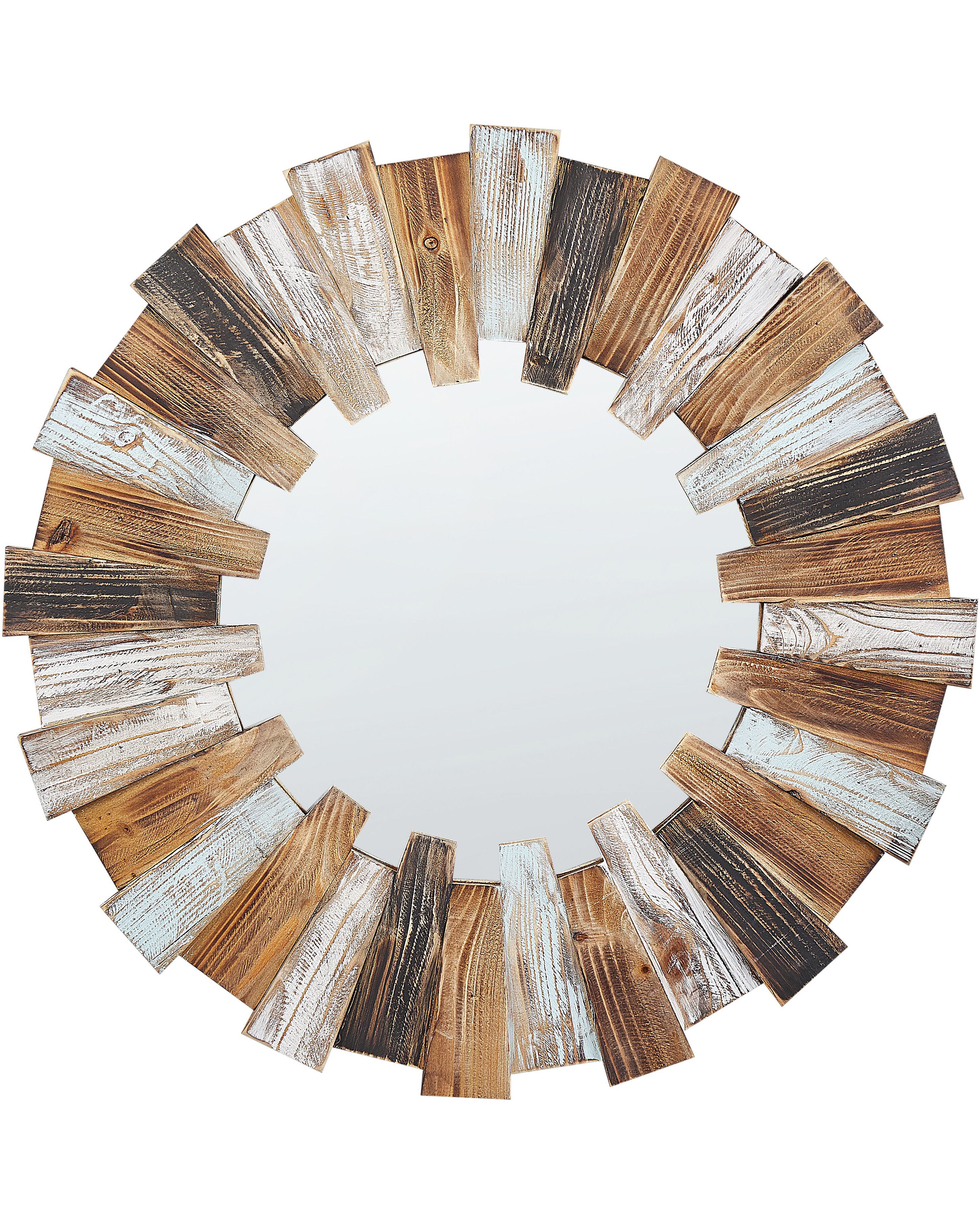 Wall Mirror ECATEPEC 66 cm 66 cm Brown