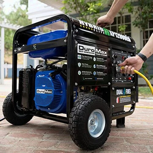 DuroMax Dual Fuel Generator 12,000W Gas/Propane, 457cc 4-Stroke Engine - XP12000EH - Image 5 DuroMax Dual Fuel Generator 12,000W Gas/Propane, 457cc 4-Stroke Engine - XP12000EH - Image 5