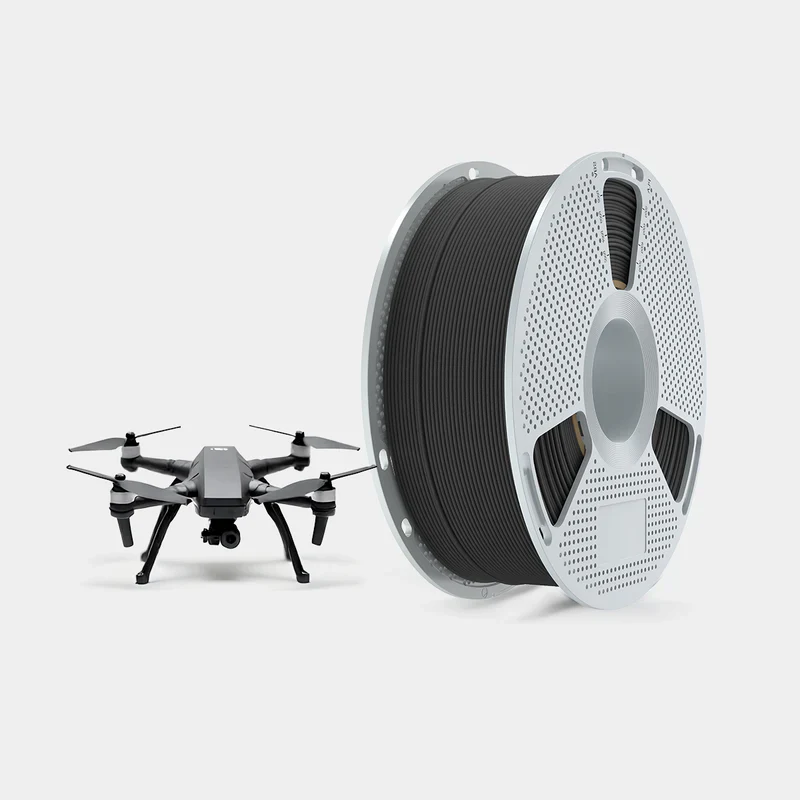 Nylon-12 Carbon Fiber (PA12-CF) 3D Printer Filament 1KG