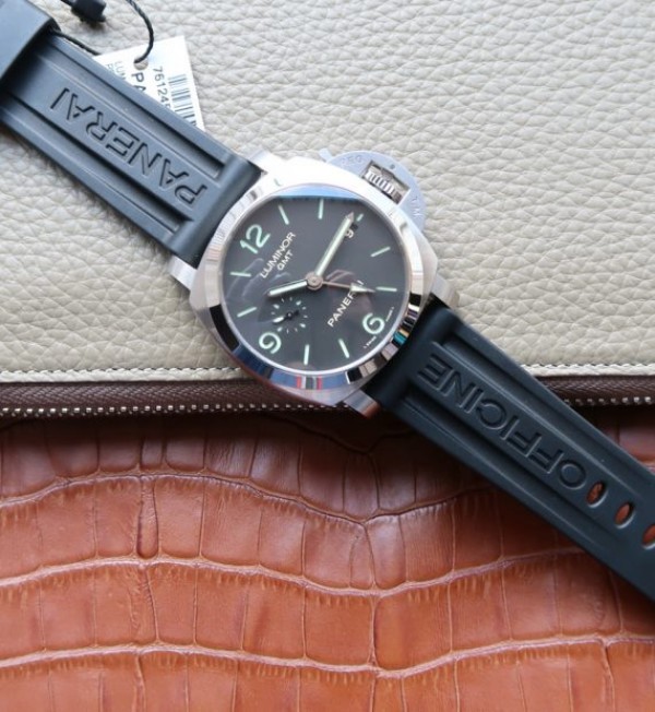 Replica Panerai VSF PAM320 GMT Rubber Strap P.9001 Super Clone - Top club