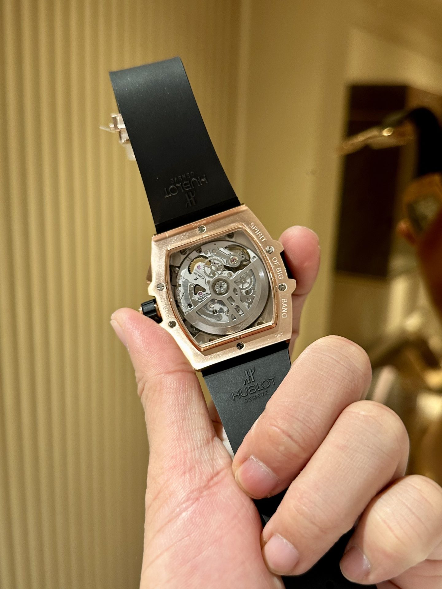 Hublot Replica 1:1 Watch Spirit Of Big Bang Blue Chronograph King Gold 42mm - Top club