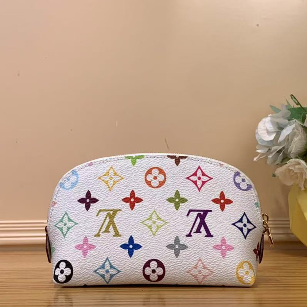 Louis Vuitton x Murakami Cosmetic Pouch PM1:1High-quality replica