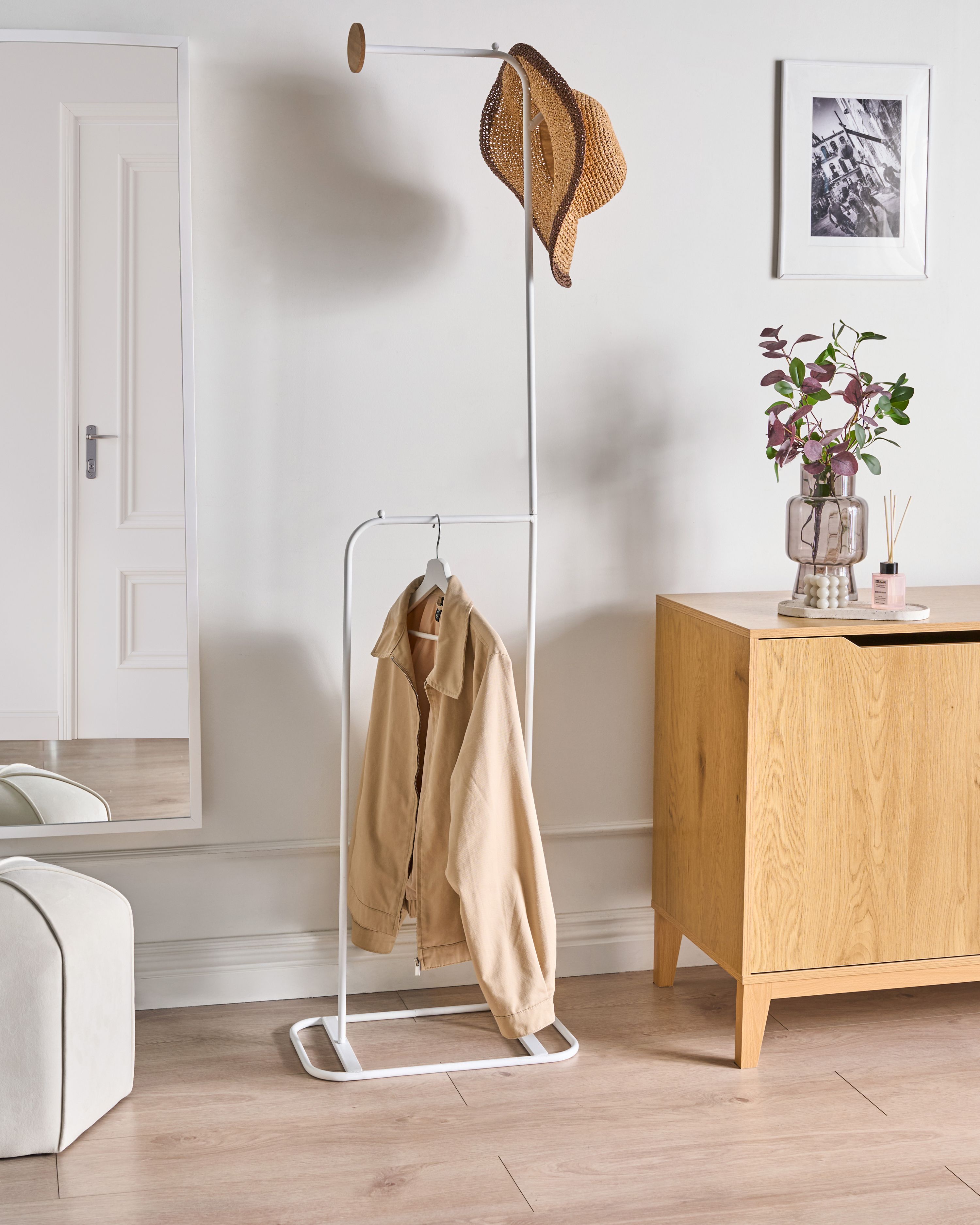 Coat Stand EUREKA White