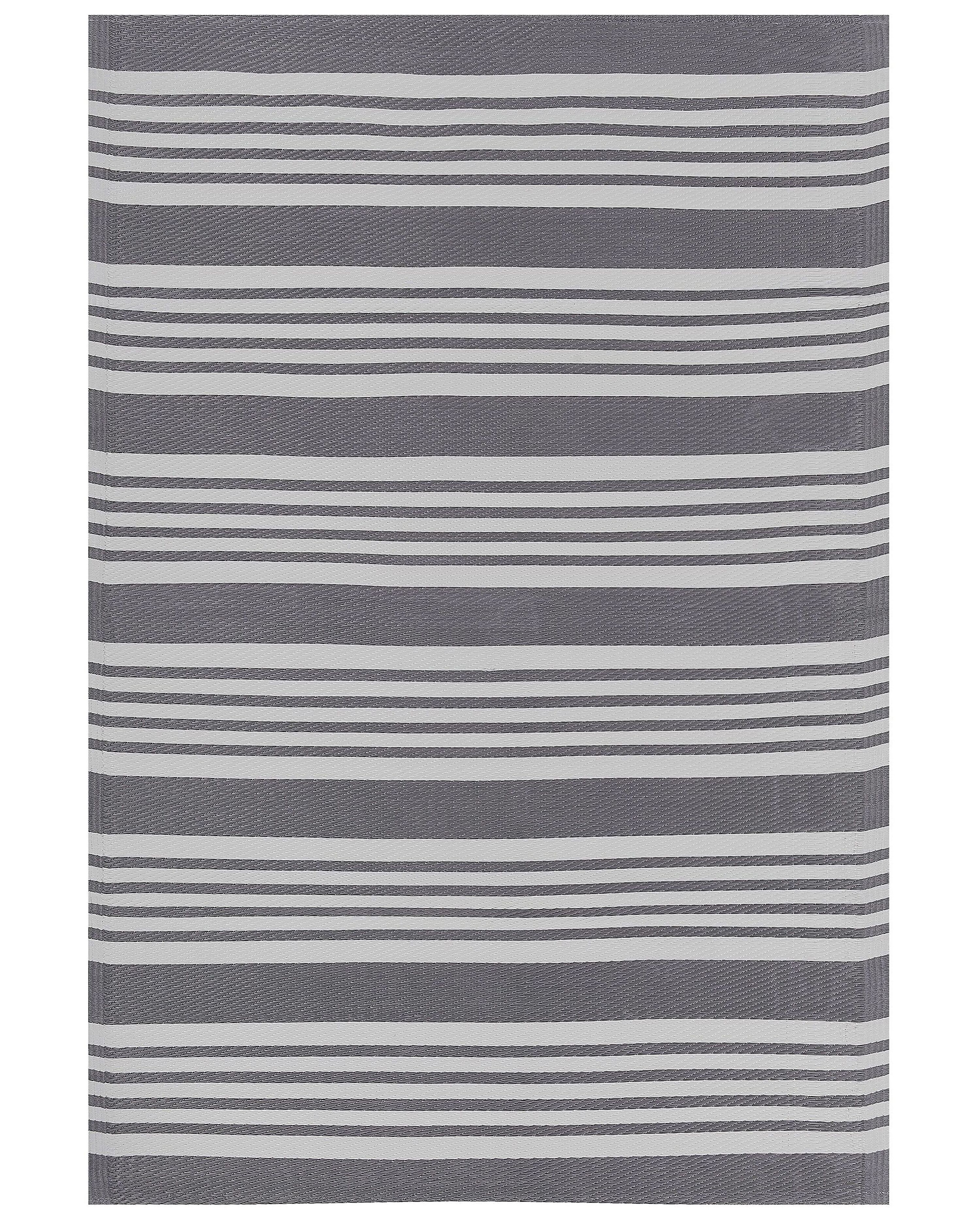 Outdoor Rug DELHI Grey 120 x 180 cm
