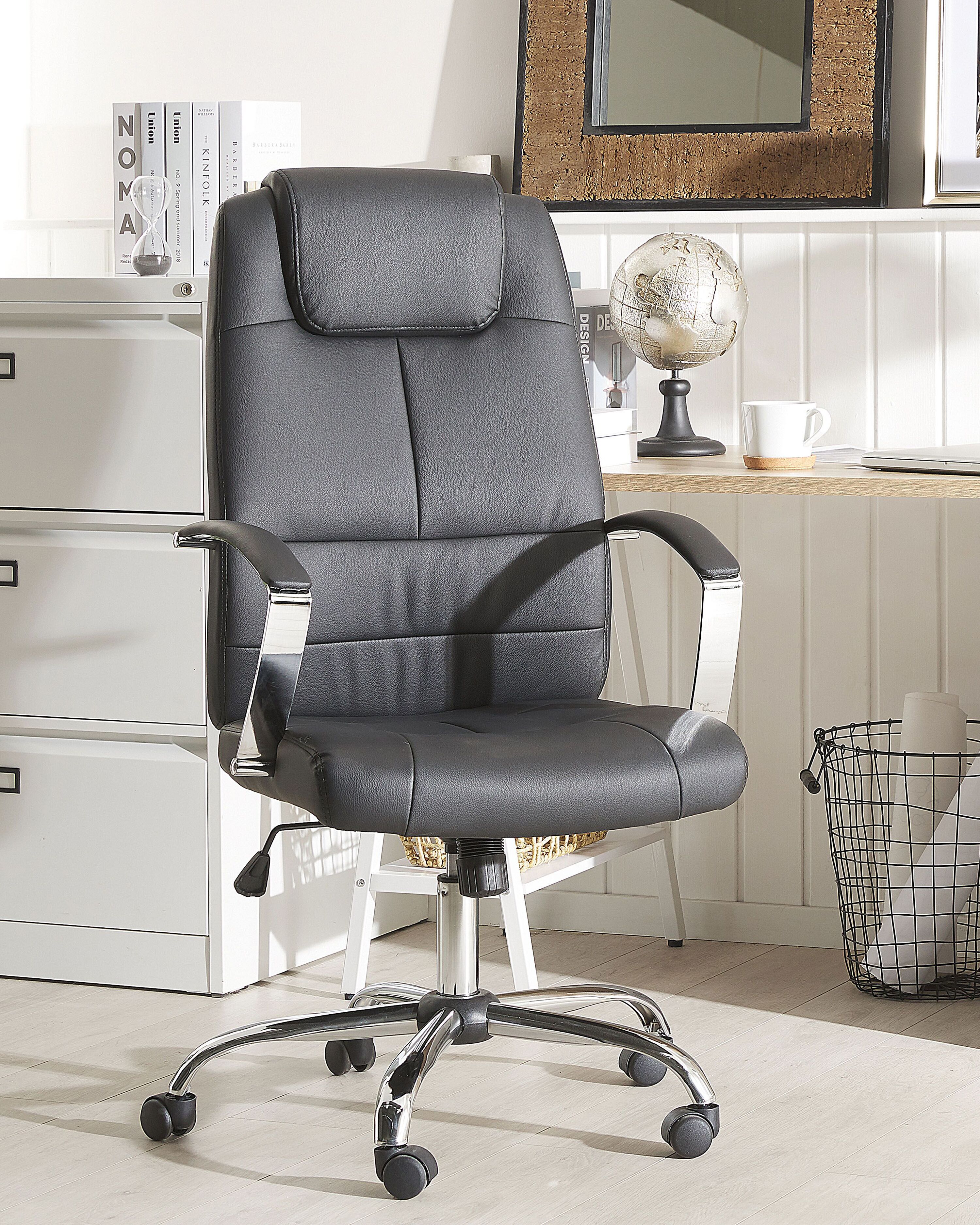 Executive Chair WINNER Faux Leather Black