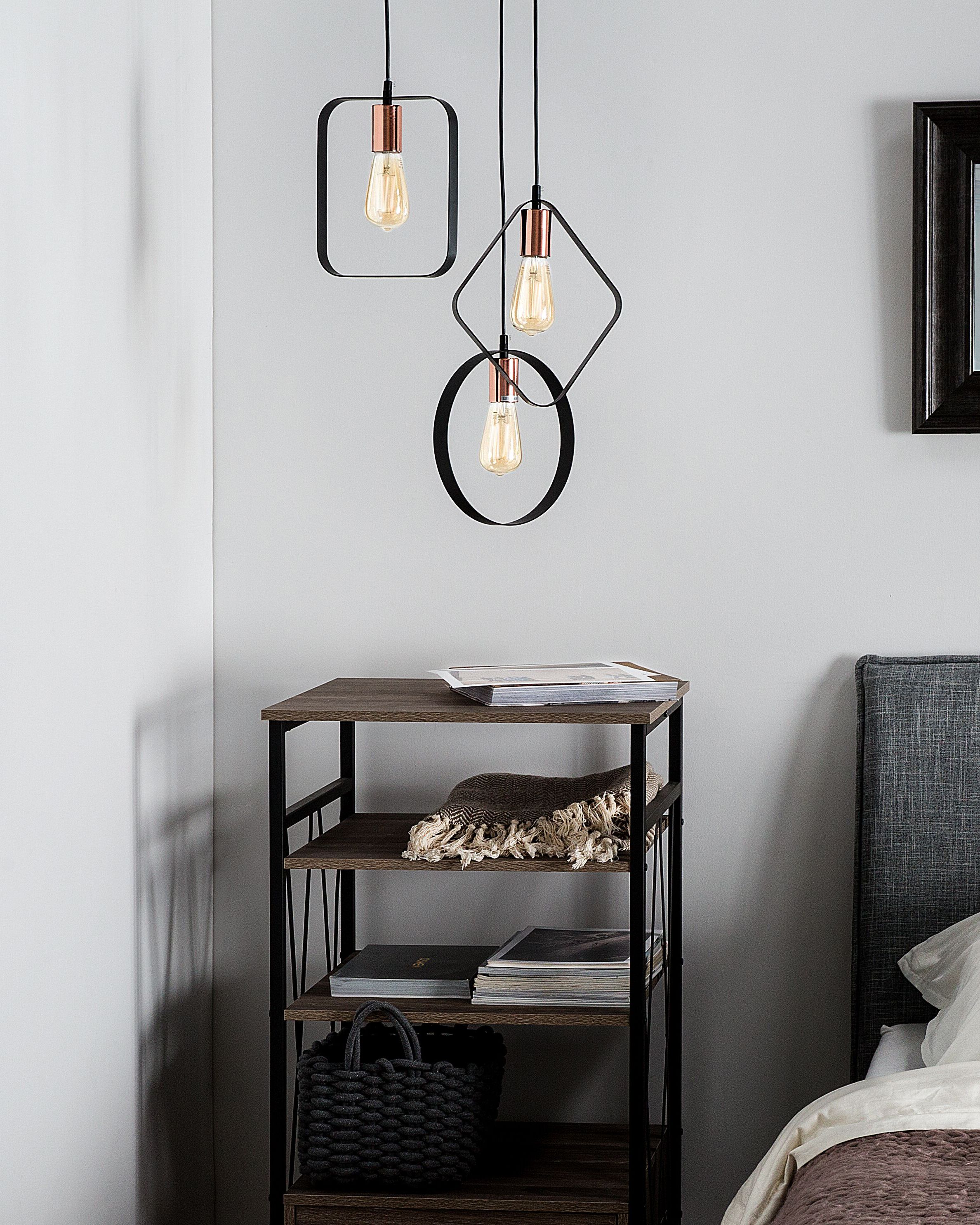 Pendant Lamp VOMANO Metal Black