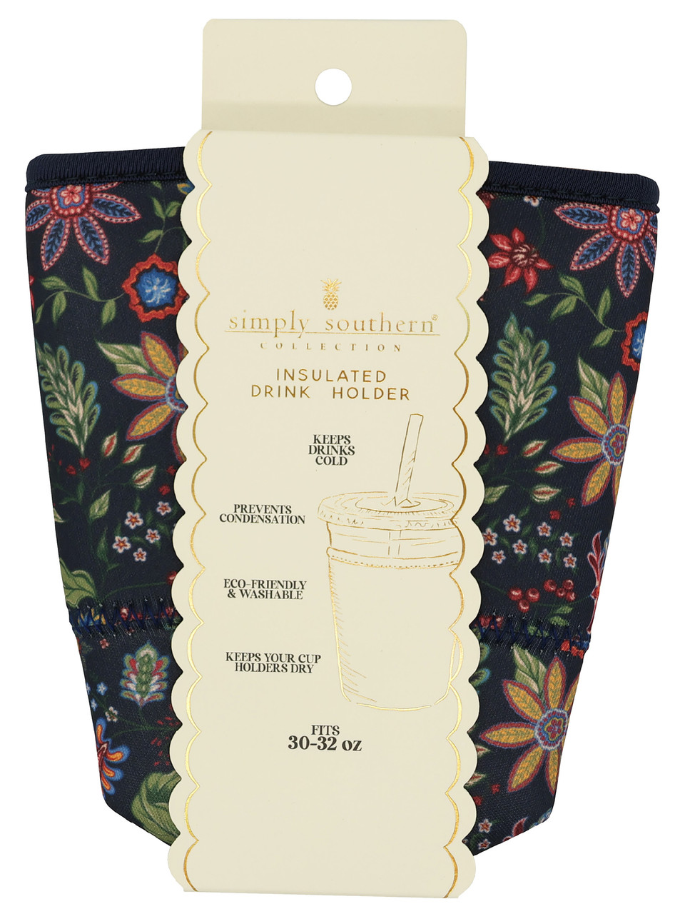0225-DRINKSLEEVE-LG-SPCFLR - Simply Southern Outlet