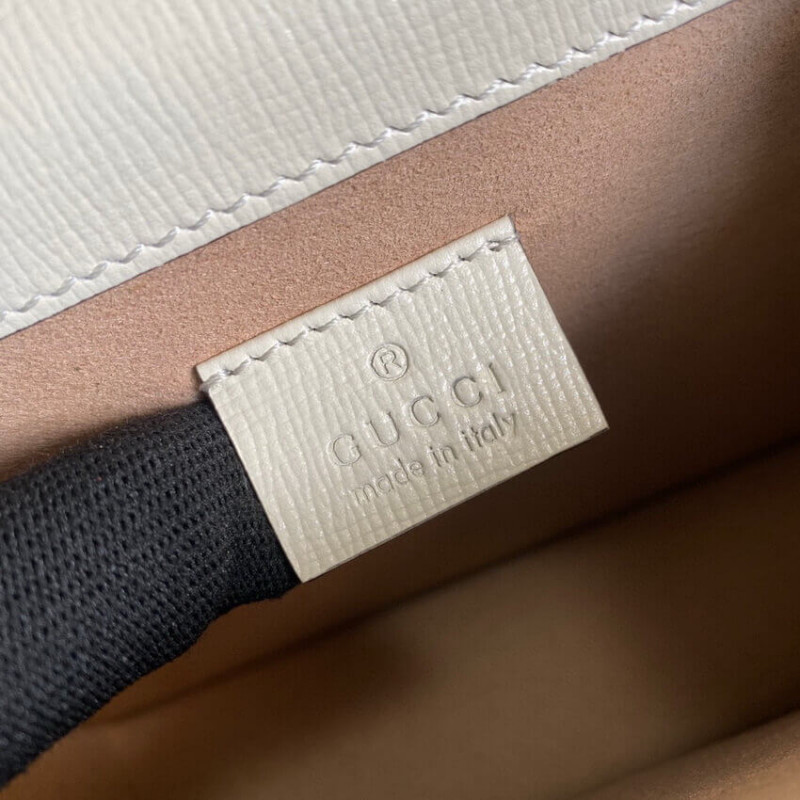 Replica Gucci Dionysus Mini Bag 421970 Orange White Leather1:1High-quality replica