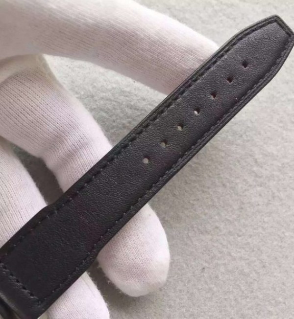 Replica IWC MKF Mark XVIII IW327001 Black Dial Leather Strap - Top club