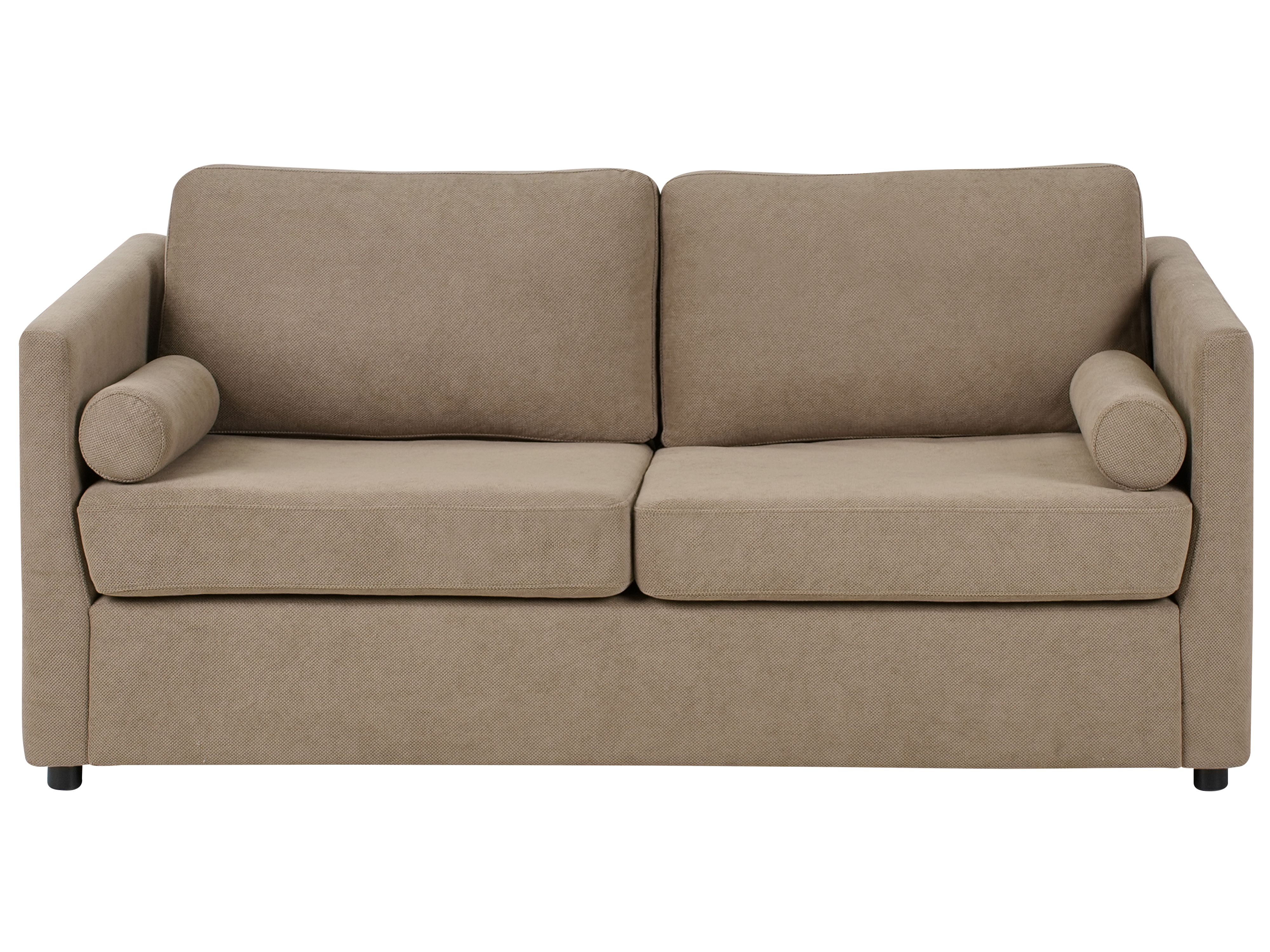 Sofa Bed INKOO Fabric Brown
