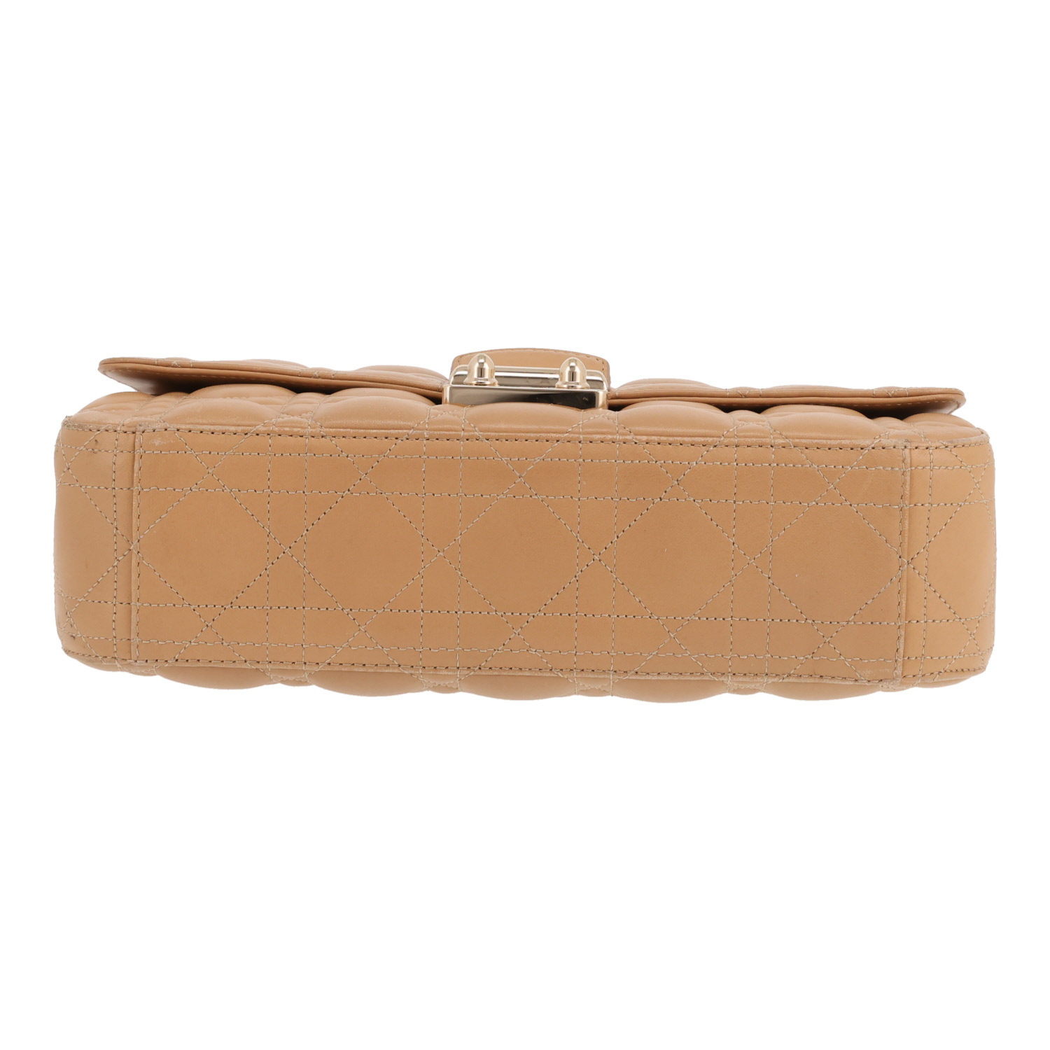 Dior Promenade handbag in beige leather cannage1:1High-quality replica