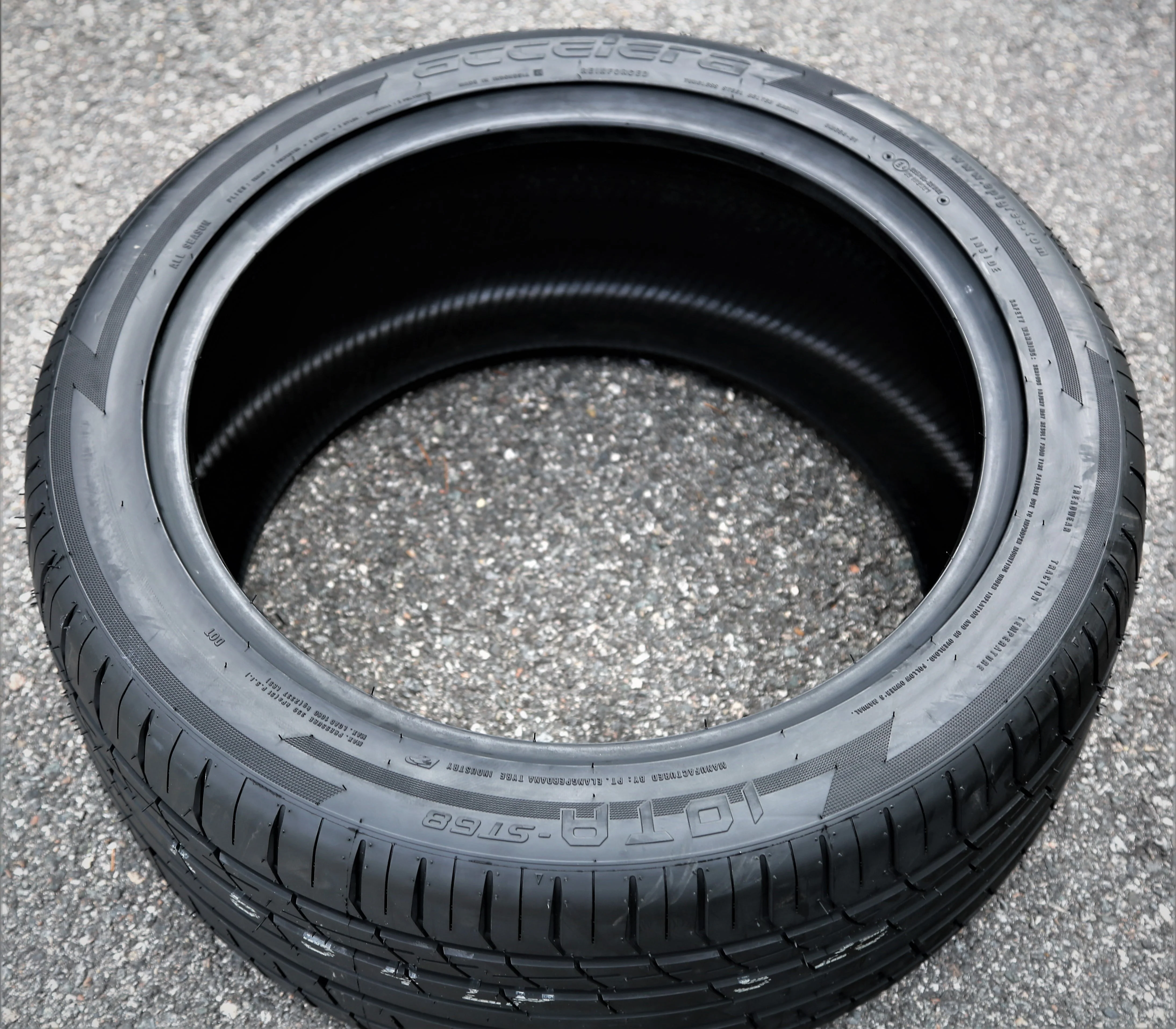 A set of four (four) 295/40R20 ZR 110Y XL A/S performance tires fit: 2013 Jeep Grand Cherokee SRT, 2007-10 Mercedes-Benz ML63 AMG base