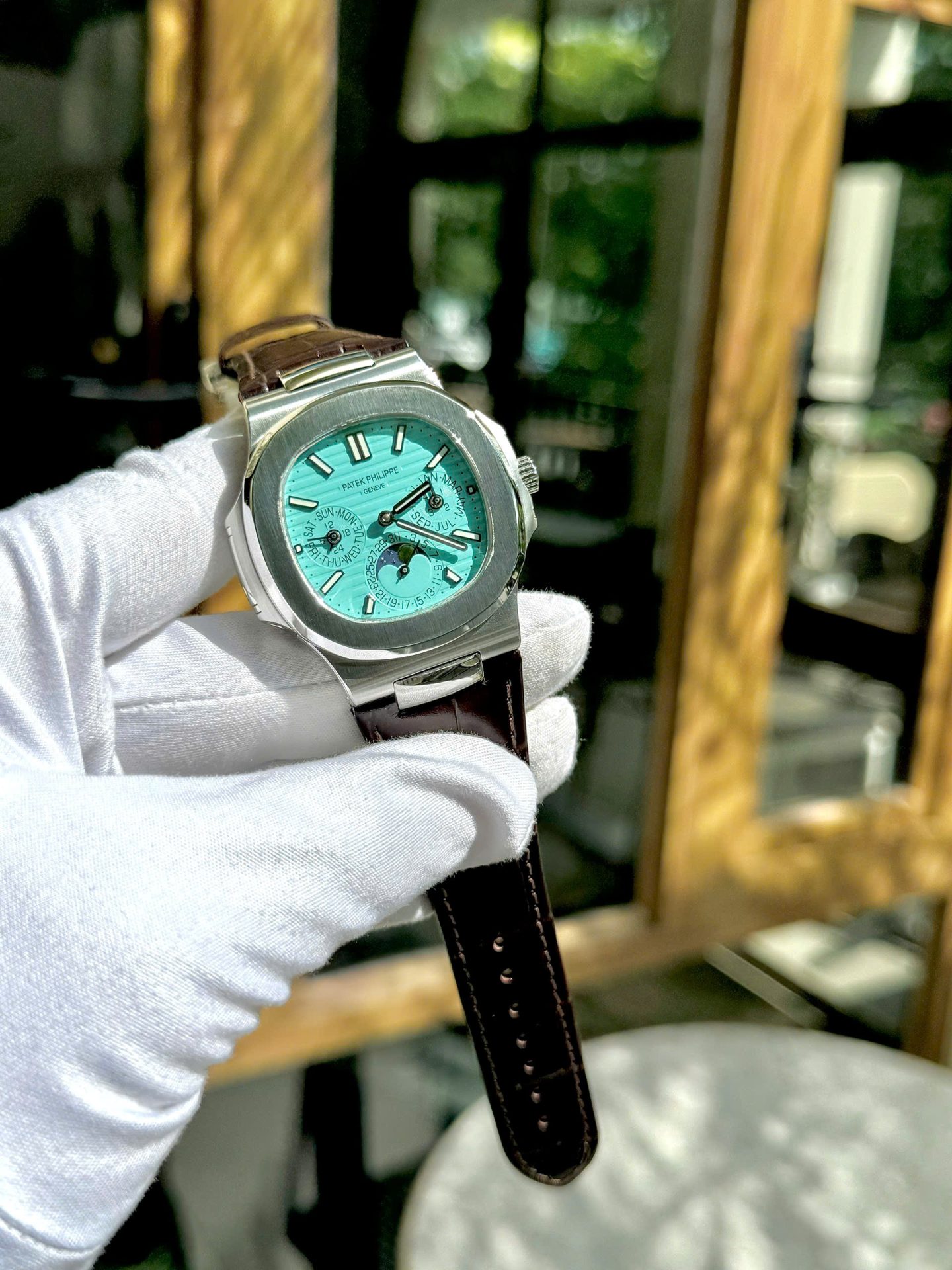 Patek Philippe High End Watch Replicas Nautilus 5740G Tiffany   Automatic Swiss Movement 40mm - Top club