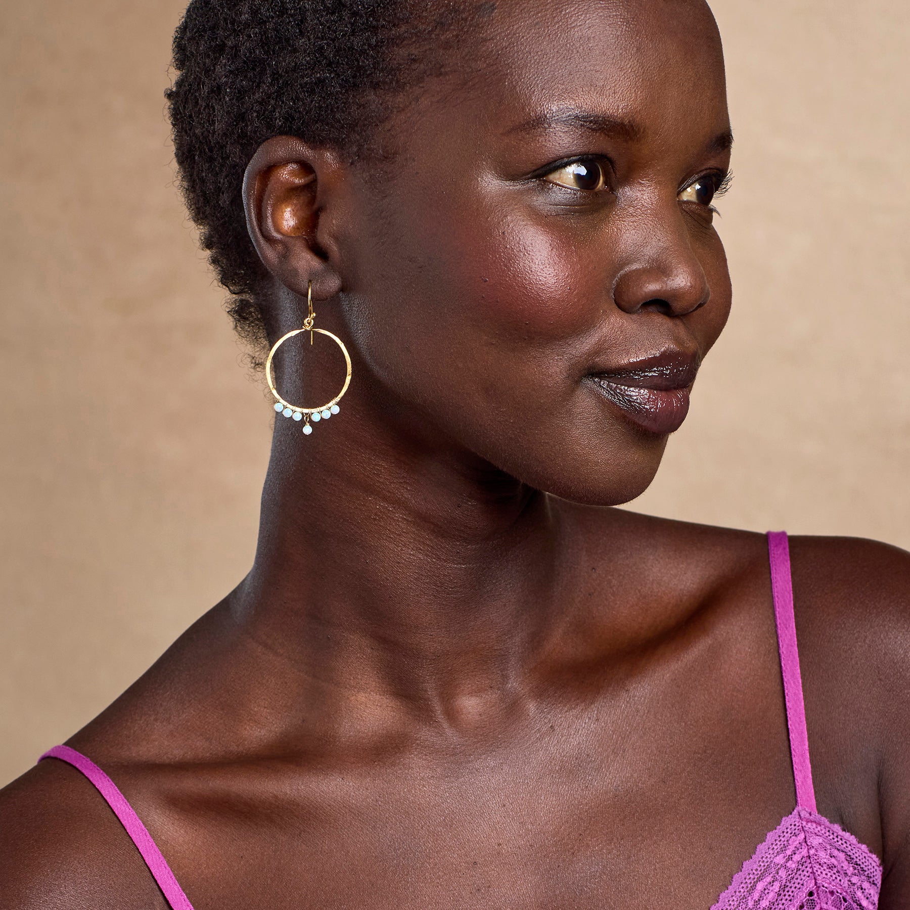 Lunabella Hoop Earrings - Sundance Clothing