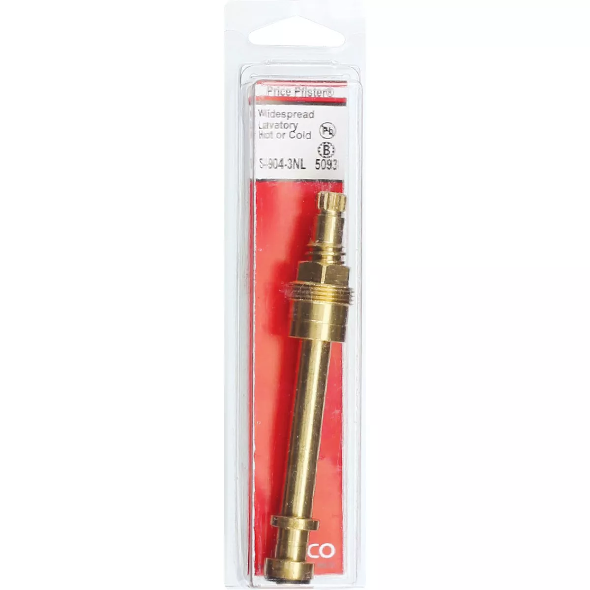 Lasco Hot/Cold Water Price Pfister No. 5093 Faucet Stem