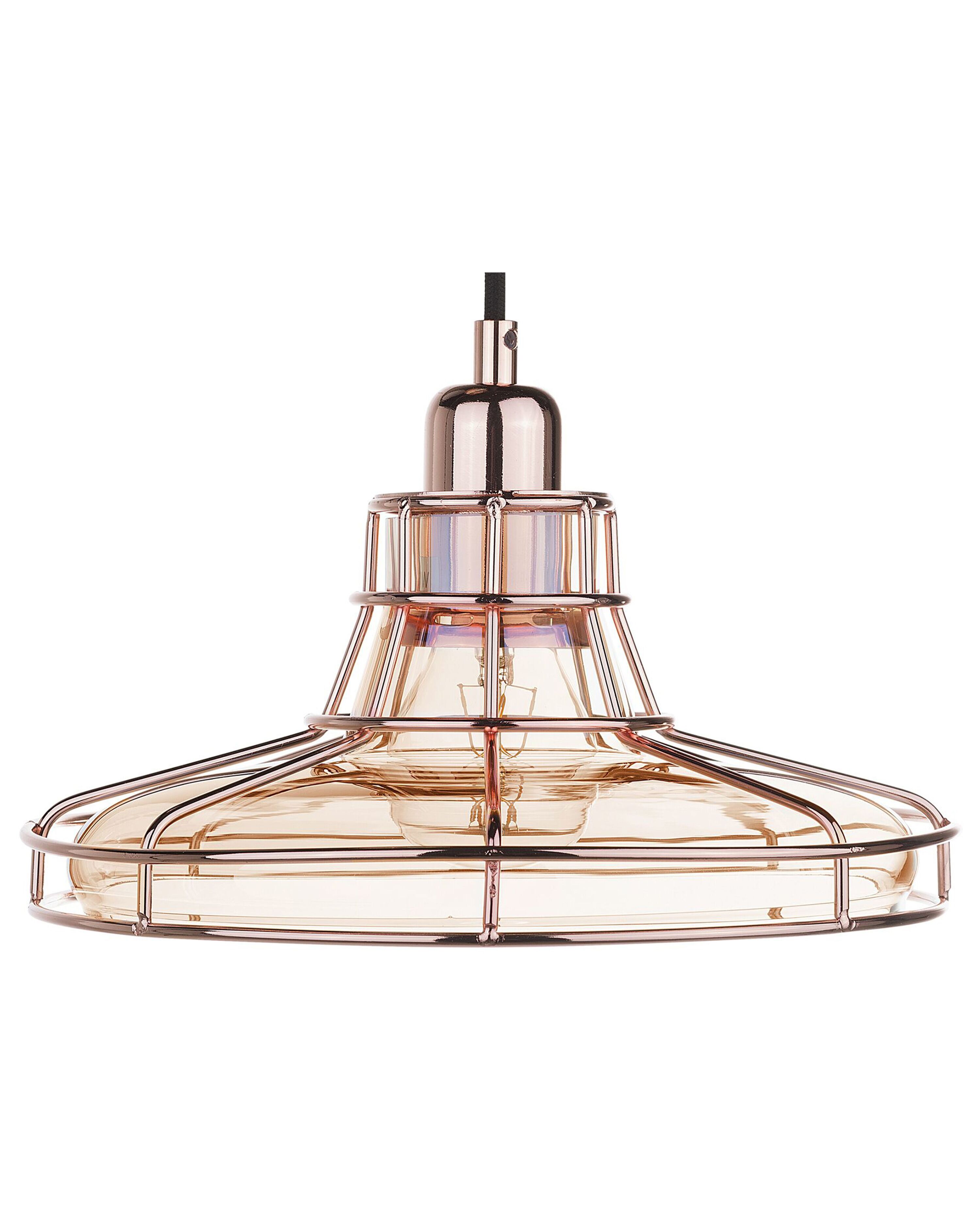 Pendant Lamp TORRE Glass Copper