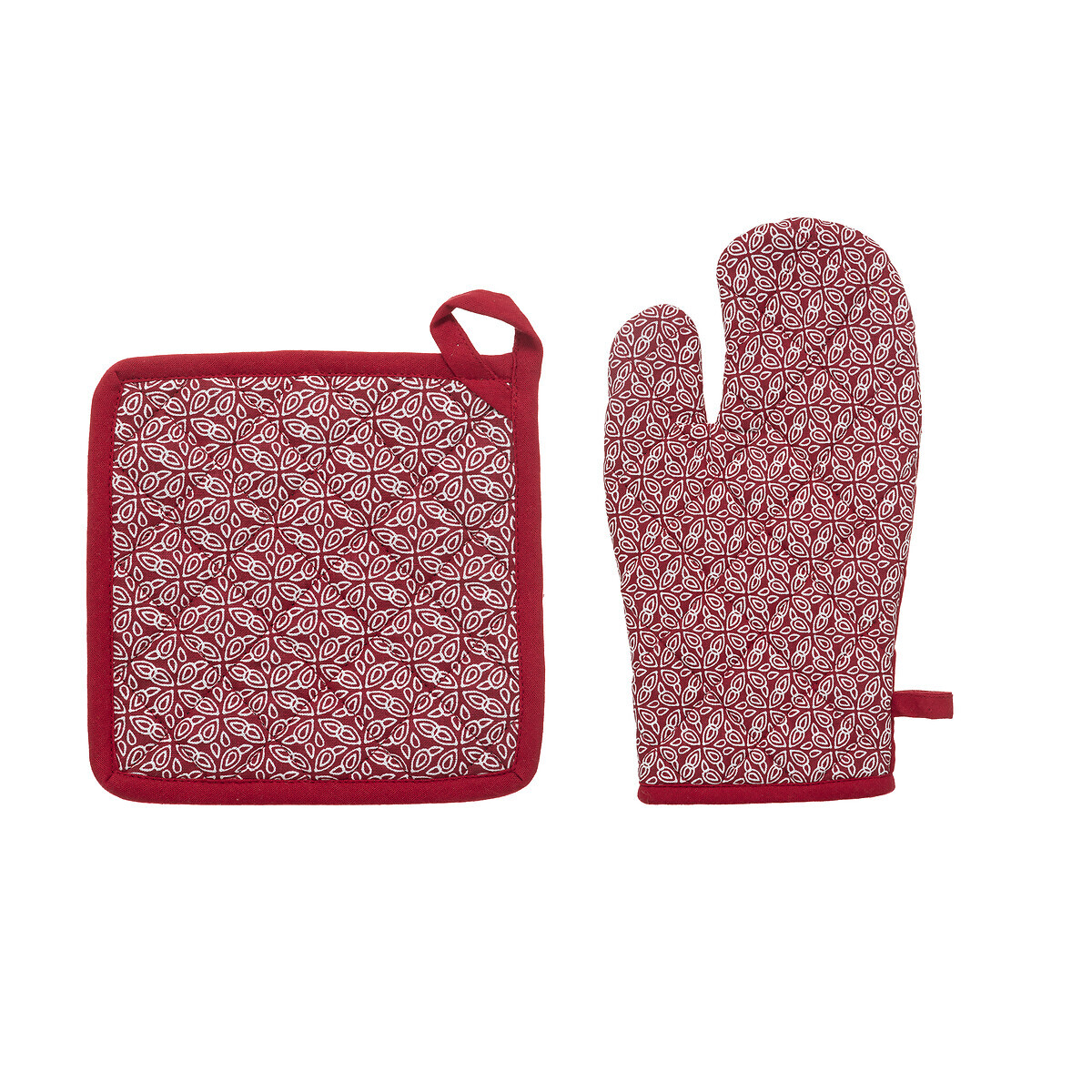 Glove, potholder "Olia" Red, H.20 cm