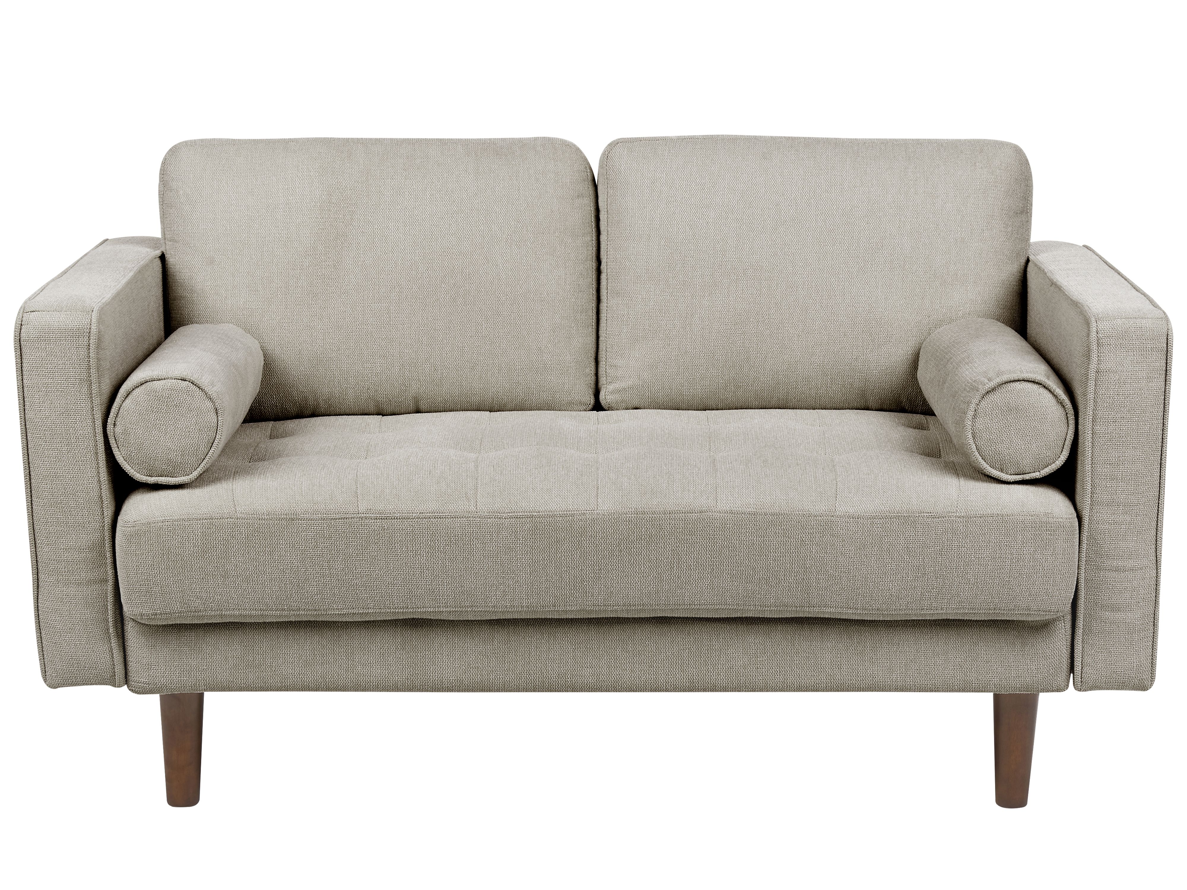 Sofa 2 Seater NURMO Fabric Taupe