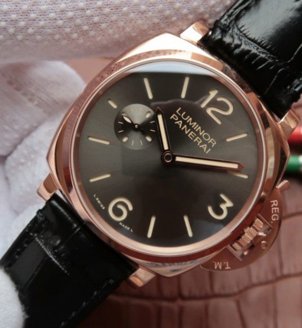 Replica Panerai XF Luminor Due 3 Days PAM677 Acciaio RG P.1000 - Elite Watch Atelier