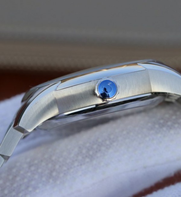 Replica Omega V6 De Ville Hour Vision Co-Axial 41mm SS White Dial SS Bracelet A8500 - Top club