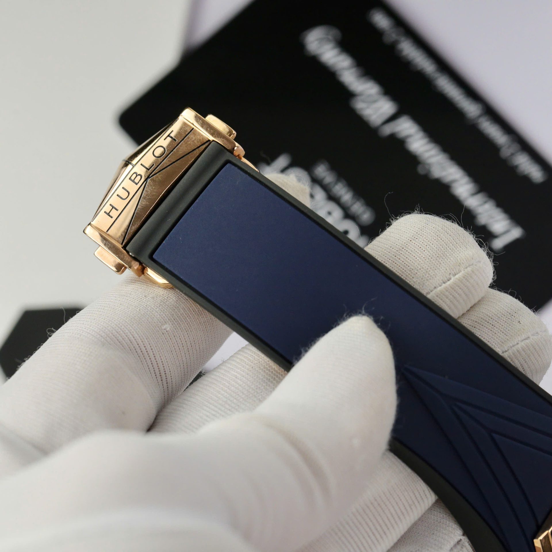 Hublot Big Bang Sang Bleu II King Gold Fake Watch Blue HB Factory 44mm - Top club