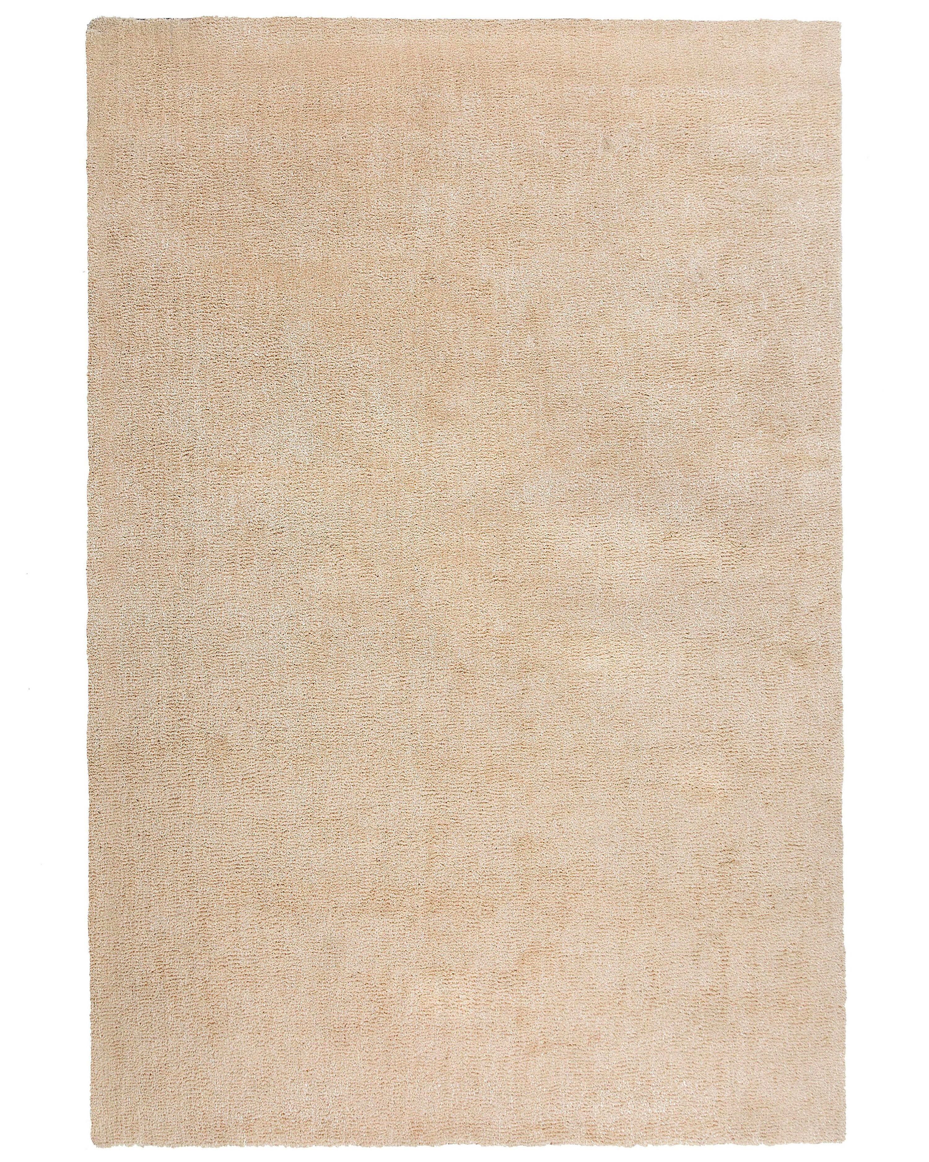 Shaggy Rug DEMRE Beige 200 x 300 cm