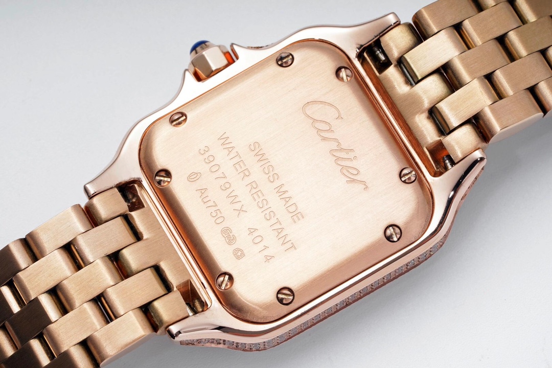 Cartier Cheetah Full of Diamonds Ladies' 37MM-Rose Gold(1:1 replica) - Top club
