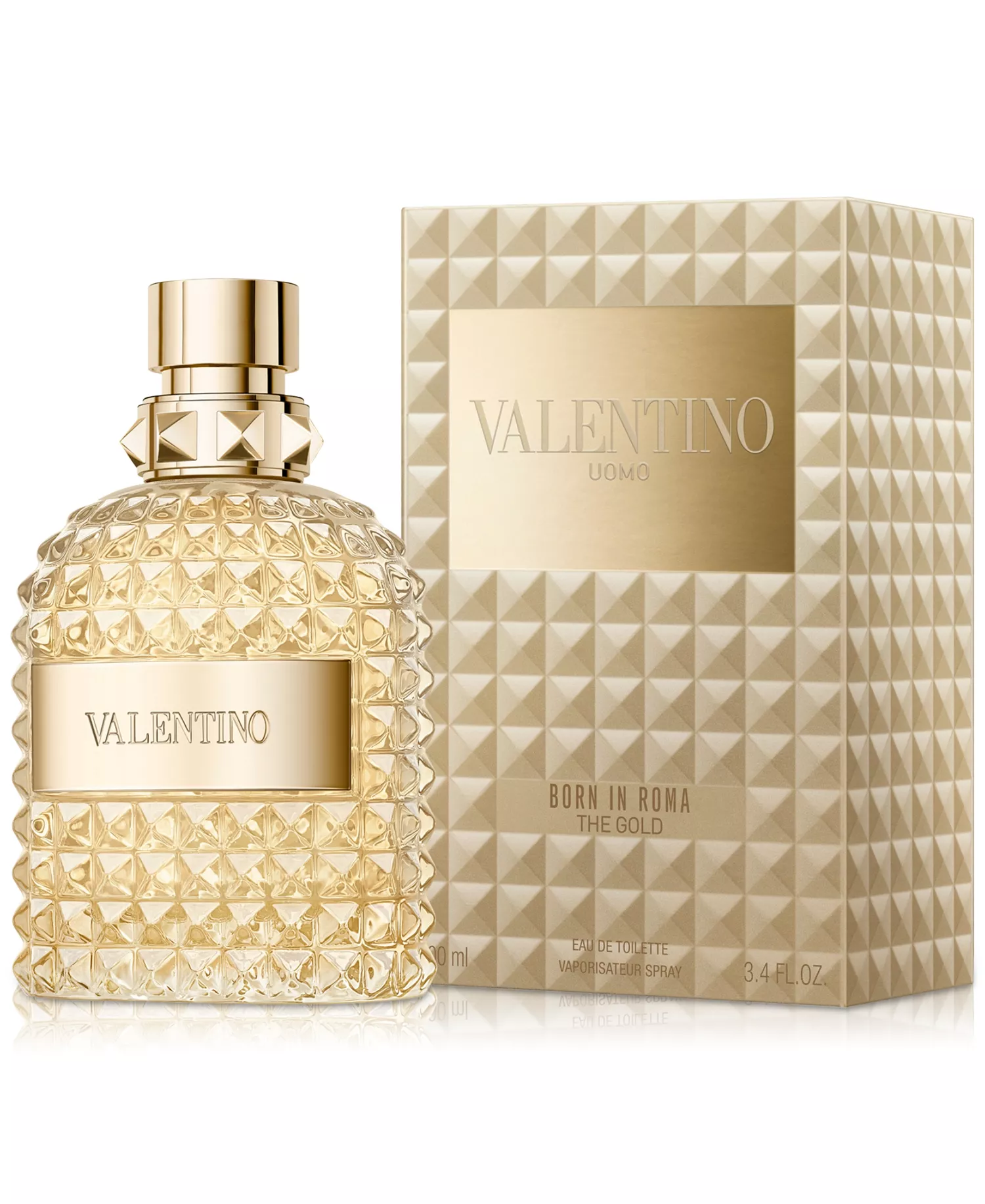 Valentino Uomo Born in Roma The Gold Eau de Toilette – 3.4 oz - COZYMIZE