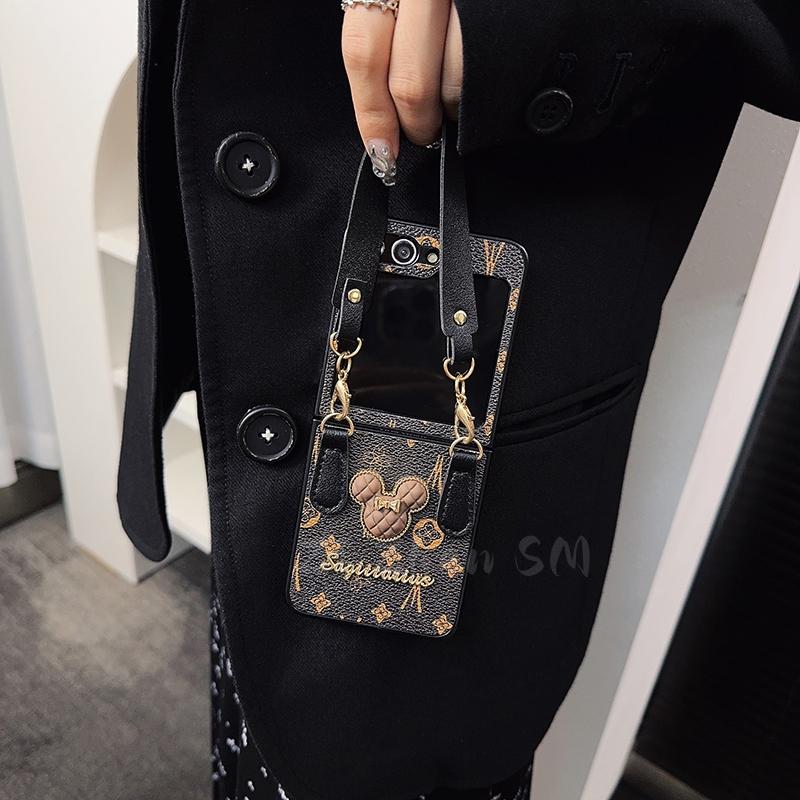 Samsung Luxury Leather Galaxy Z Flip 5/4/3 Case - Wholesale & Influencer