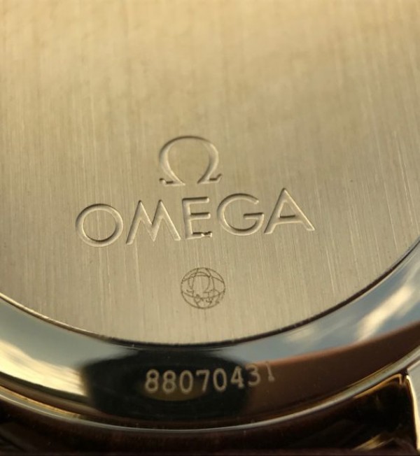 Replica Omega MKF De Ville 37mm YG White Dial YG Markers Leather Strap A2892 - Top club