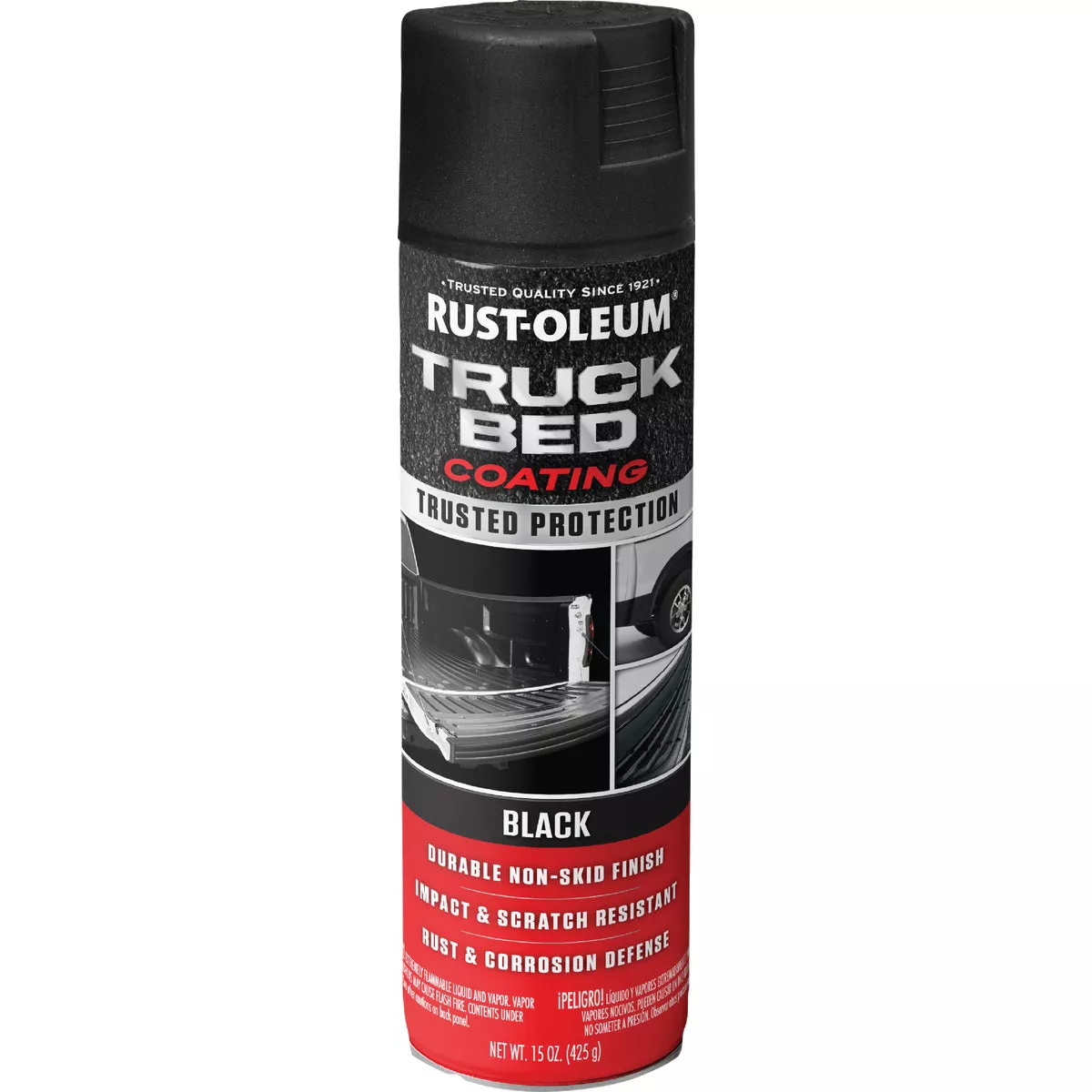Rust-Oleum Stops Rust 15 Oz. Black Truck Bed Liner Spray