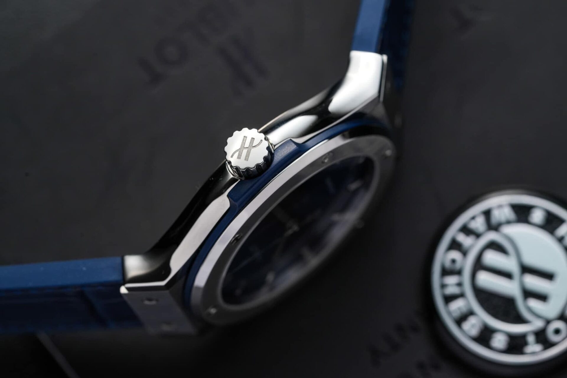 Hublot Classic Fusion Titanium Replica Watch Blue Dial JJF Factory 42mm - Top club