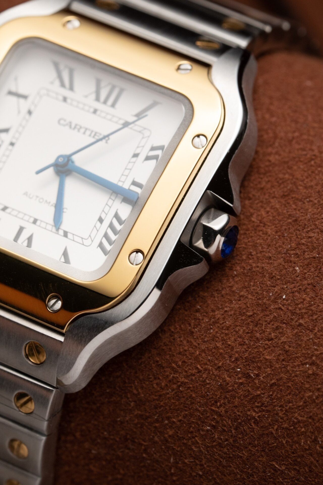 Cartier Santos WSSA0029 Replica 1:1 Watch Women s Demi Gold BV Factory 35mm - Top club