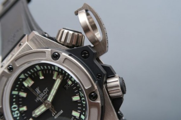 Replica Hublot King Power 48mm OceanoGraphic 4000 Titanium A7750 - Top club