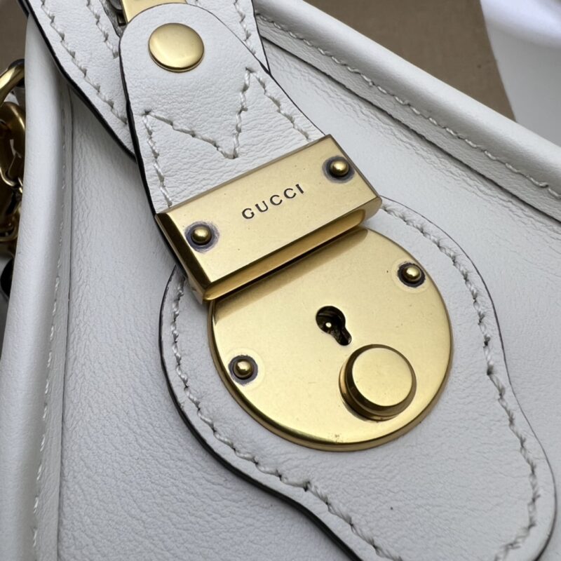 Replica Gucci Bauletto Top Handle White1:1High-quality replica