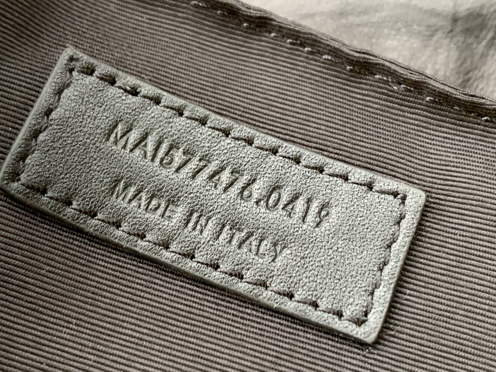 PUFFER MEDIUM CHAIN BAG IN DENIM AND SMOOTH LEATHER1:1High-quality replica