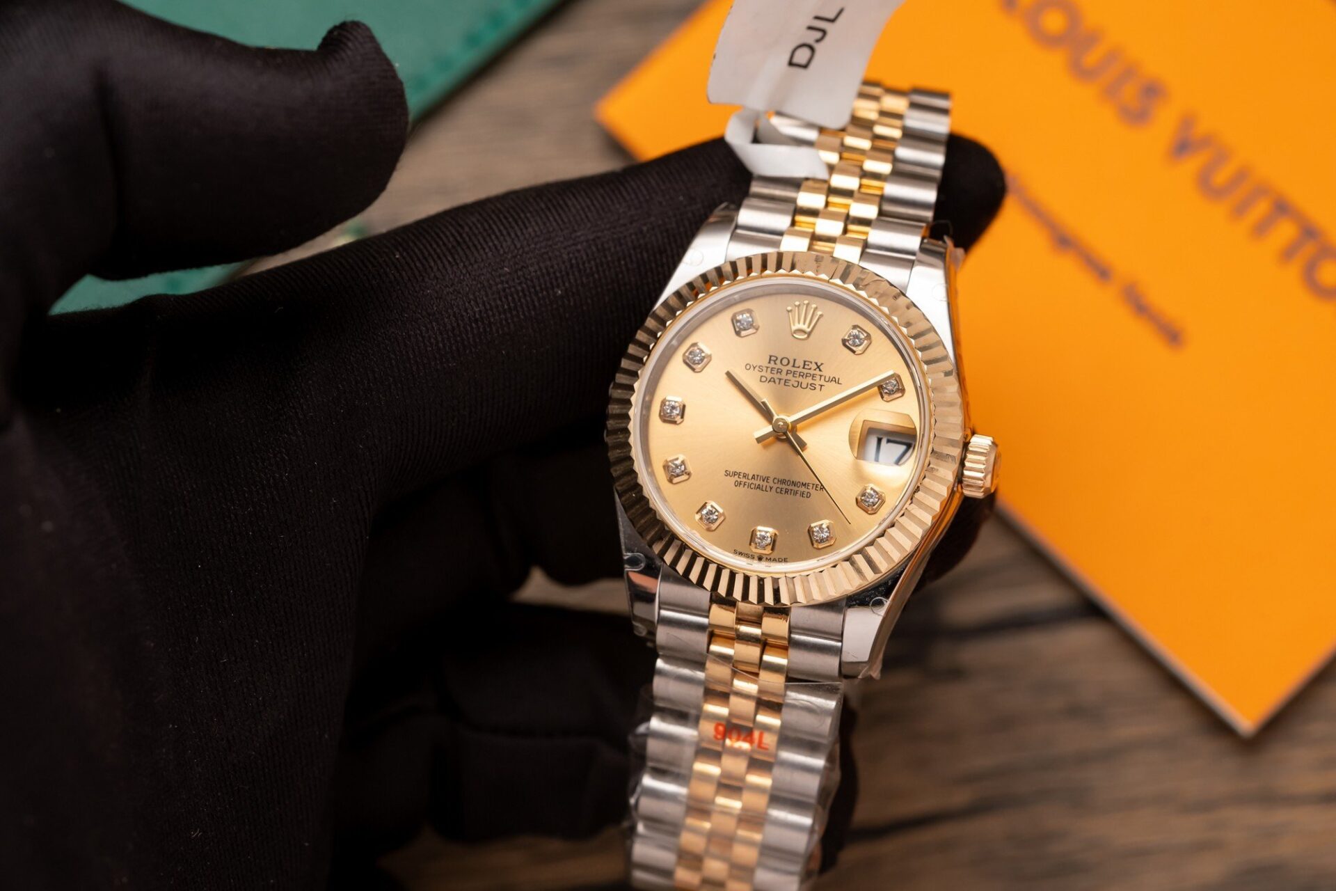 Rolex DateJust Best Replica Watch Gold Wrapped Jubilee Strap GM Factory 31mm - Elite Watch Atelier