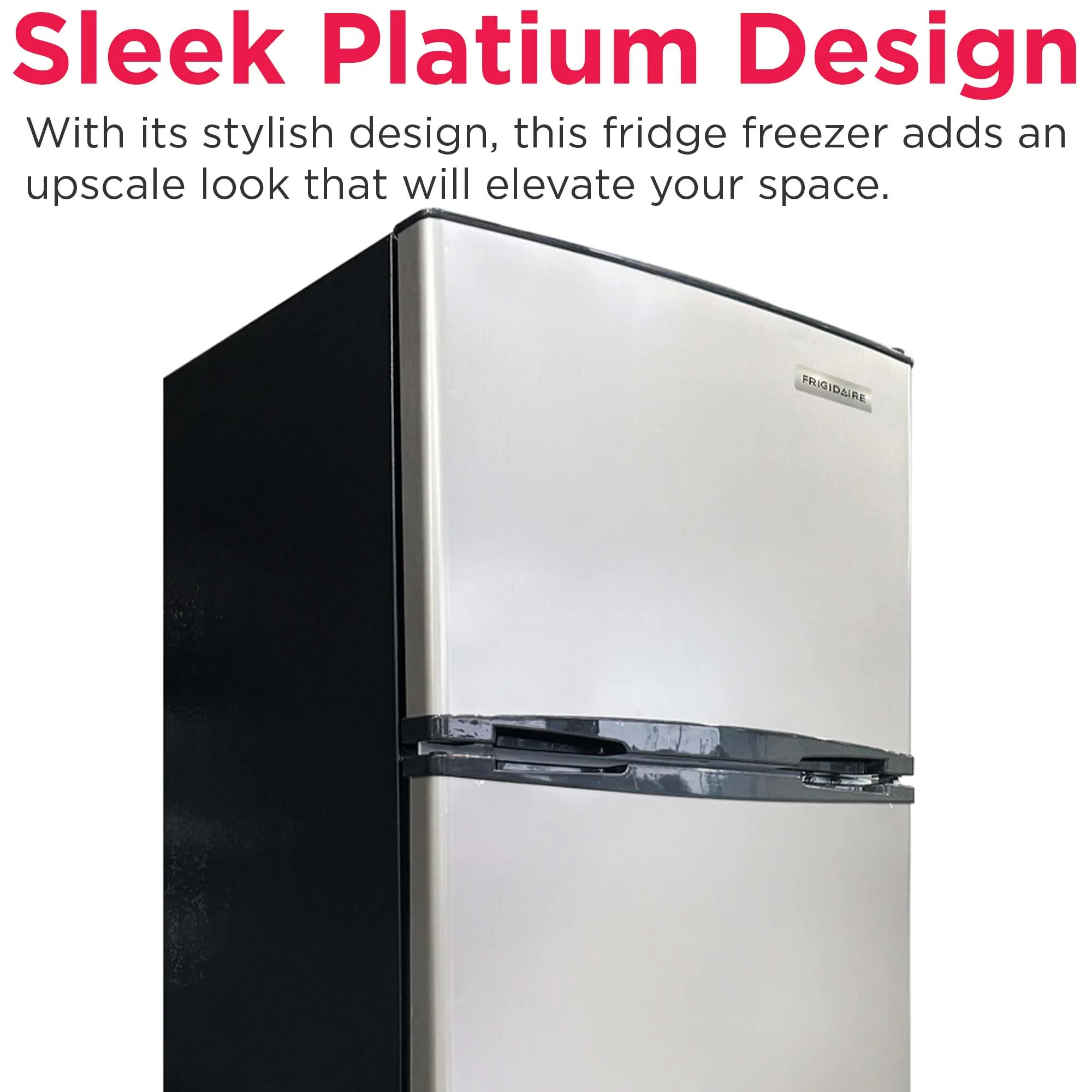 Frigidaire 7.5 Cu. ft. Refrigerator, Platinum Series, Standard Door Style - Stainless Look - Image 6