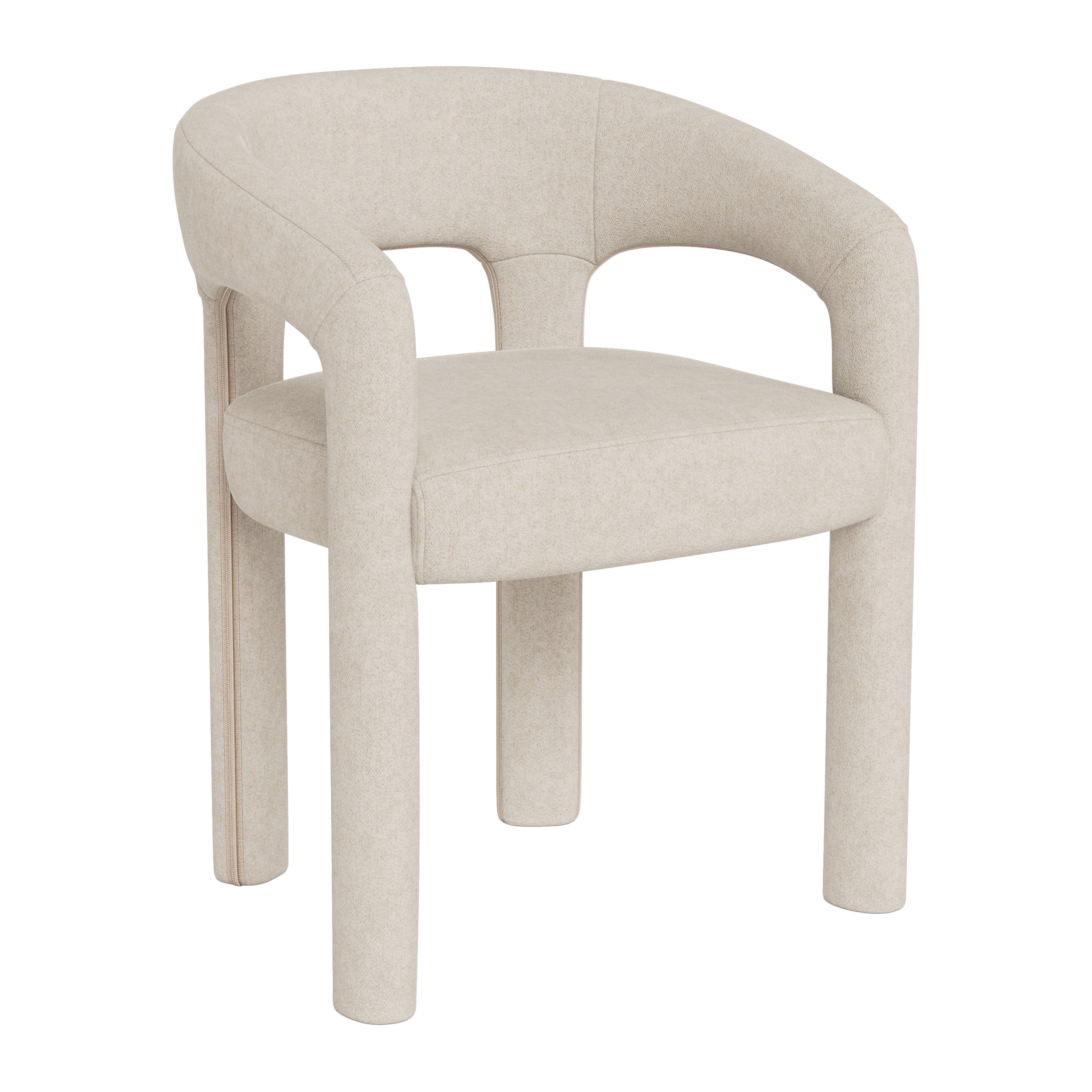 Blokker Bast Eetkamerstoel - Beige
