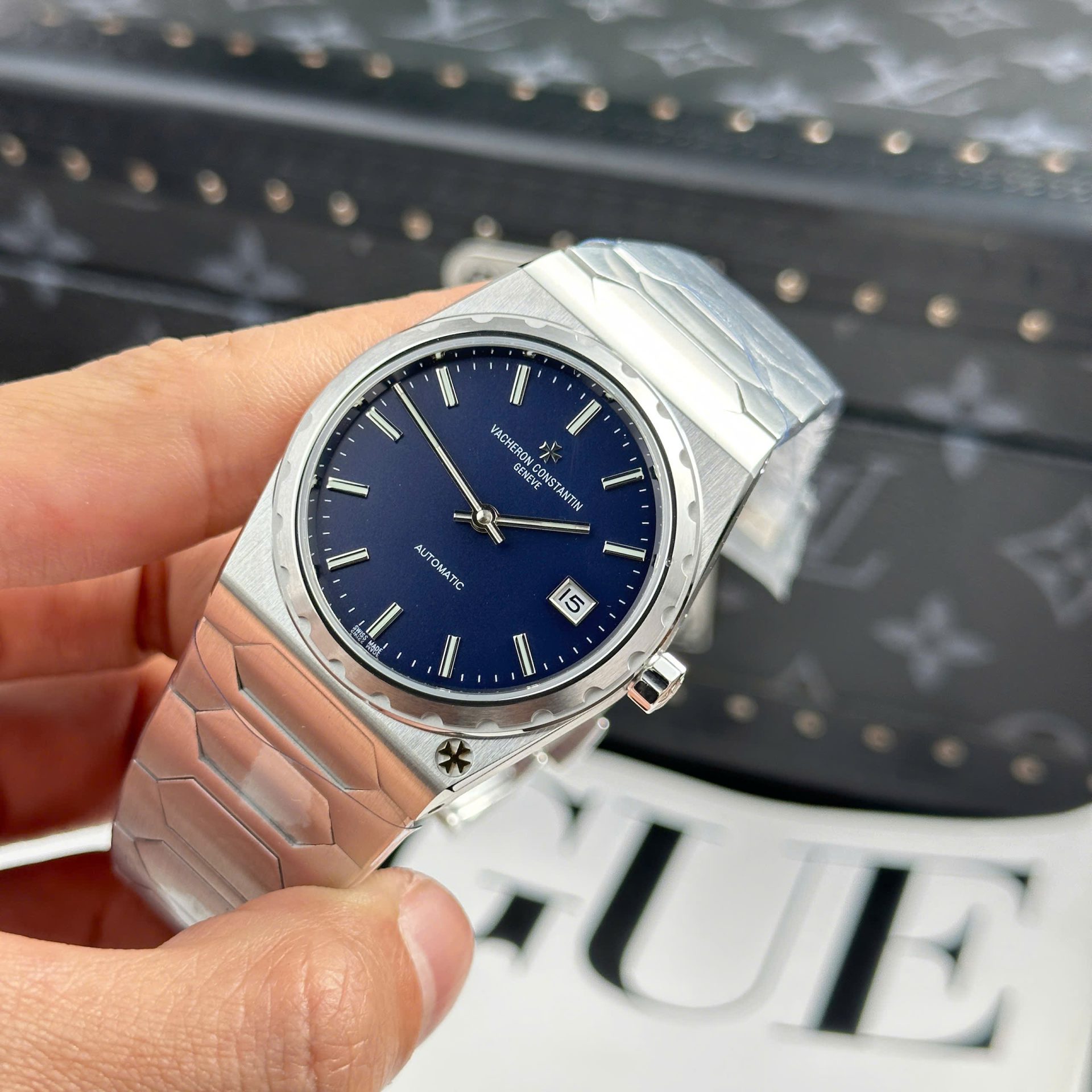 Vacheron Constantin Replica Watch Historiques 222 Blue Dial 8F Factory 37mm - Top club