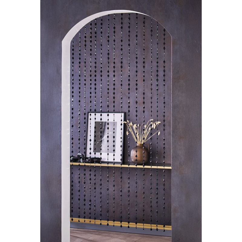 Gothic Beaded Door Curtain - MIDNIGHT VELVET CATALOG