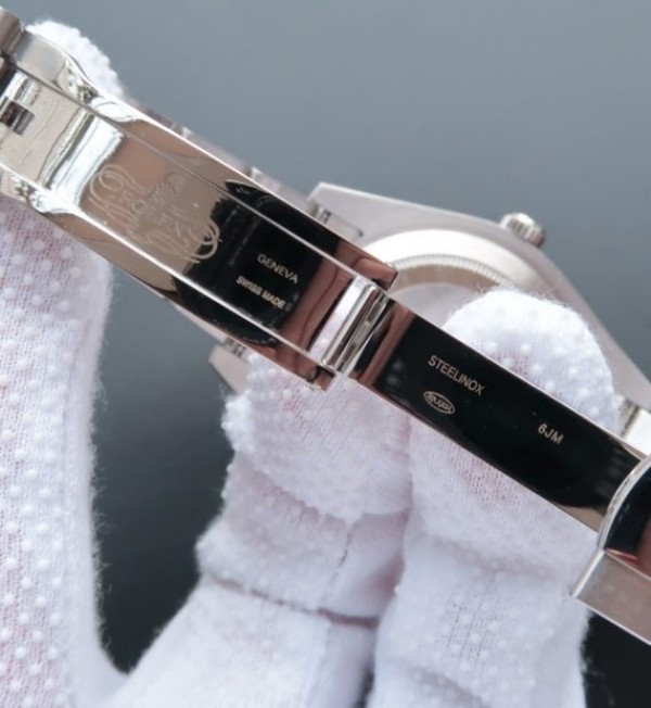 Replica Rolex DateJust II SS Fluted Bezel White Dial Roman Numerals SS Bracelet A3136 - Elite Watch Atelier