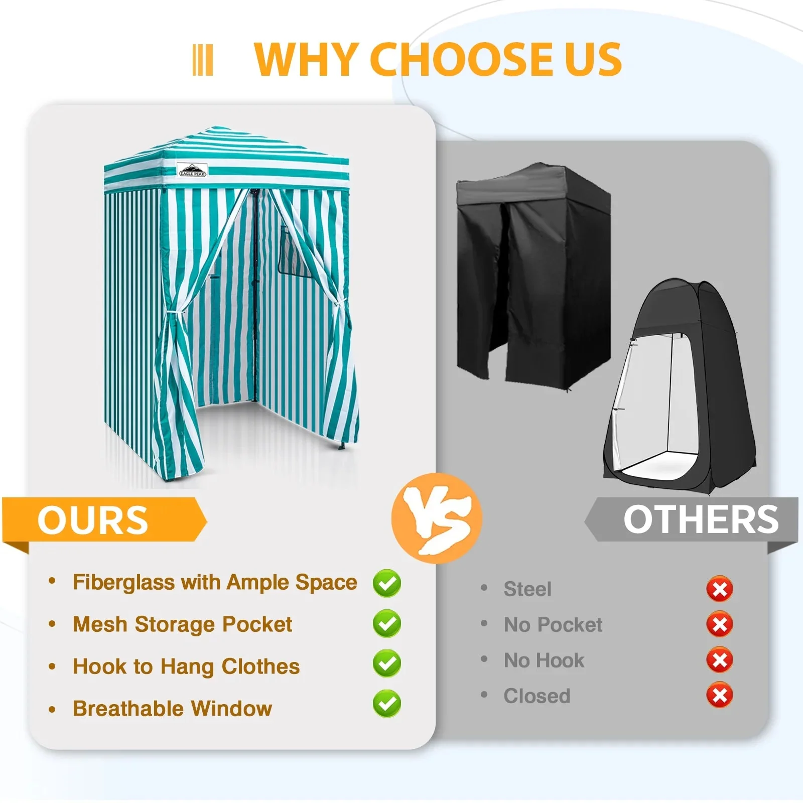 EAGLE PEAK Ultra Compact 4 ft x 4 ft Pop-Up Changing Room Canopy - Flex - Image 146 EAGLE PEAK Ultra Compact 4 ft x 4 ft Pop-Up Changing Room Canopy - Flex - Image 146