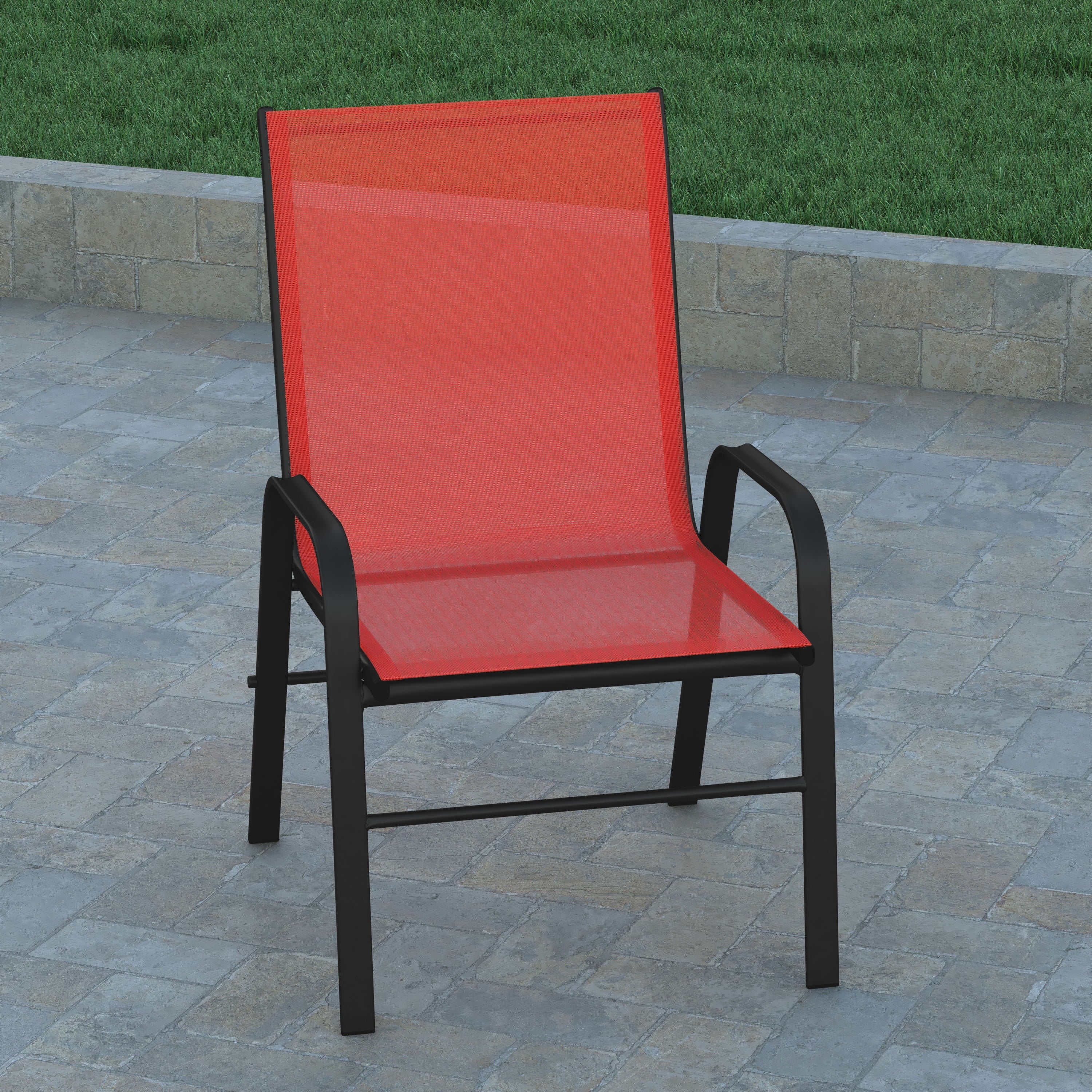 Emma + Oliver Outdoor Stack Chairs, Gray, 4 Pack, 21.25in W x 29in D x 36in H - Image 35 Emma + Oliver Outdoor Stack Chairs, Gray, 4 Pack, 21.25in W x 29in D x 36in H - Image 35