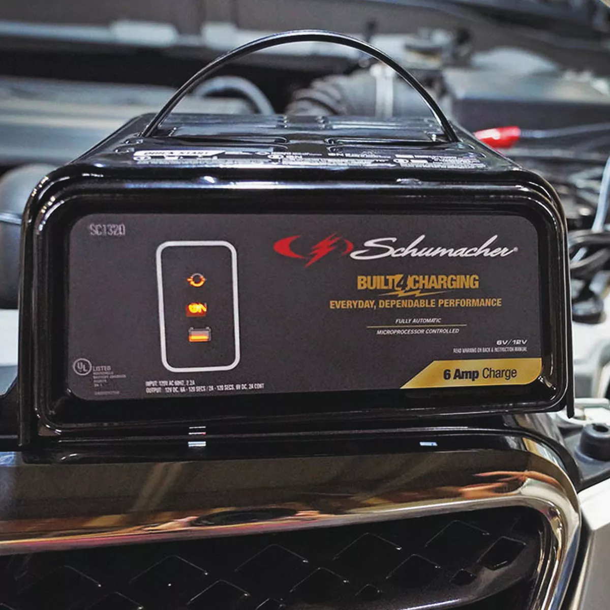 Schumacher Manual 6V/12V 6A Auto Battery Charger