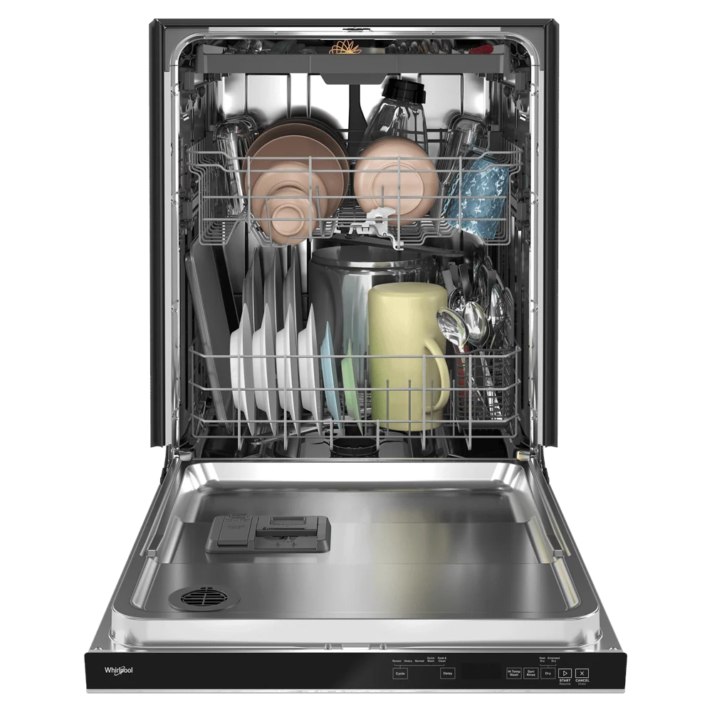 Whirlpool WDTA50SAKZ Large Capacity Dishwasher with 3rd Rack - Stainless Steel