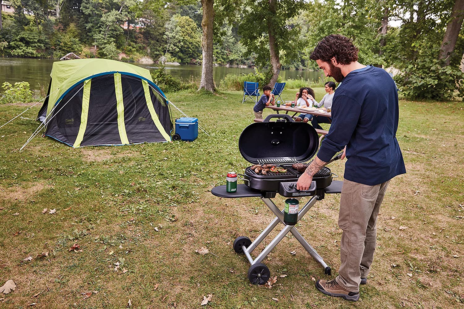 Coleman RoadTrip 285 Portable Stand-Up Propane Grill, Black - 2000033052 - Image 25 Coleman RoadTrip 285 Portable Stand-Up Propane Grill, Black - 2000033052 - Image 25