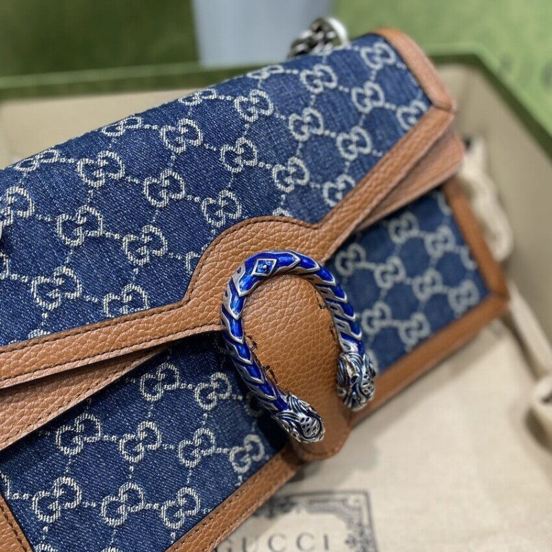 Replica Gucci Denim Small Dionysus Shoulder Bag 4002491:1High-quality replica